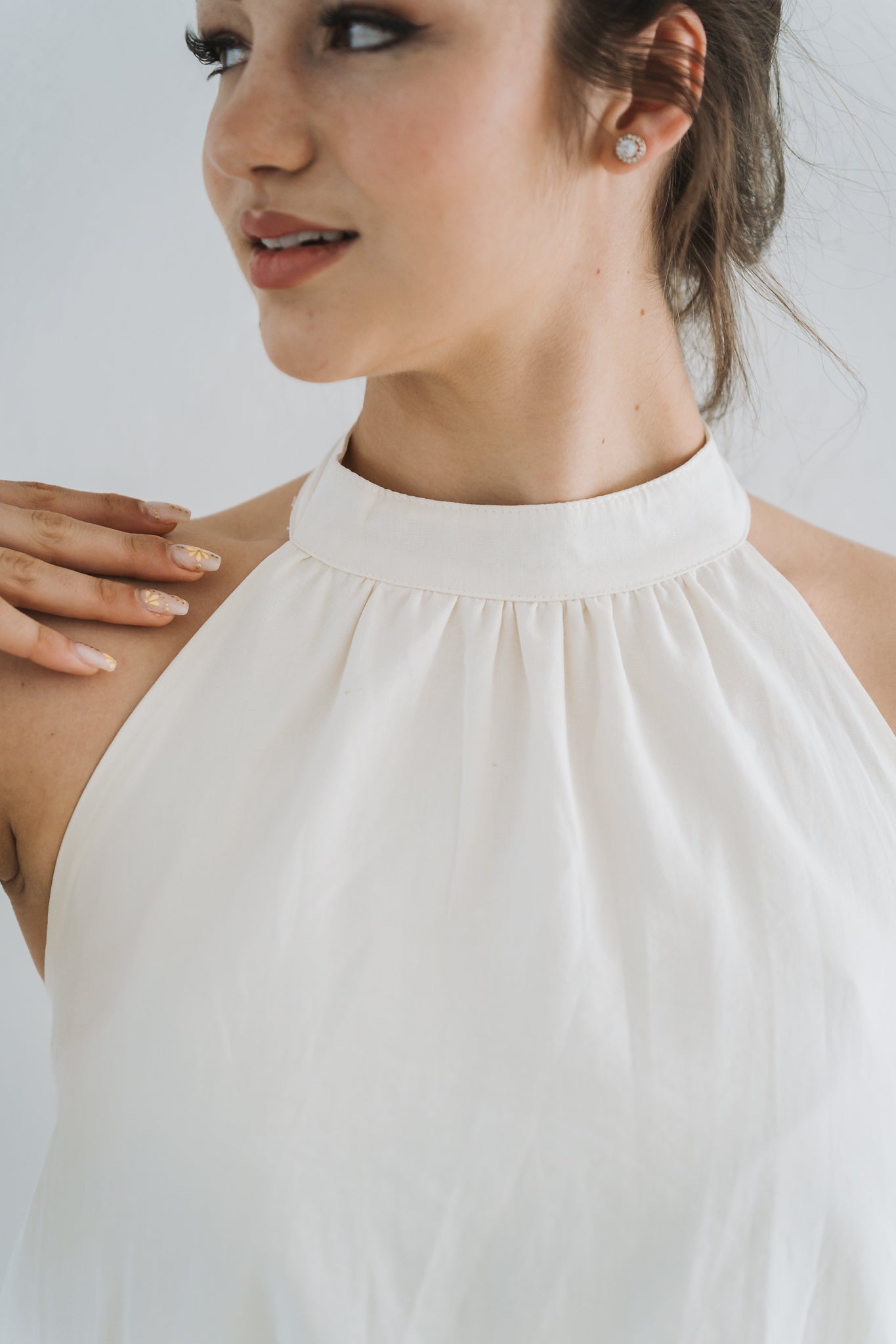 Boho Bead Top Cream