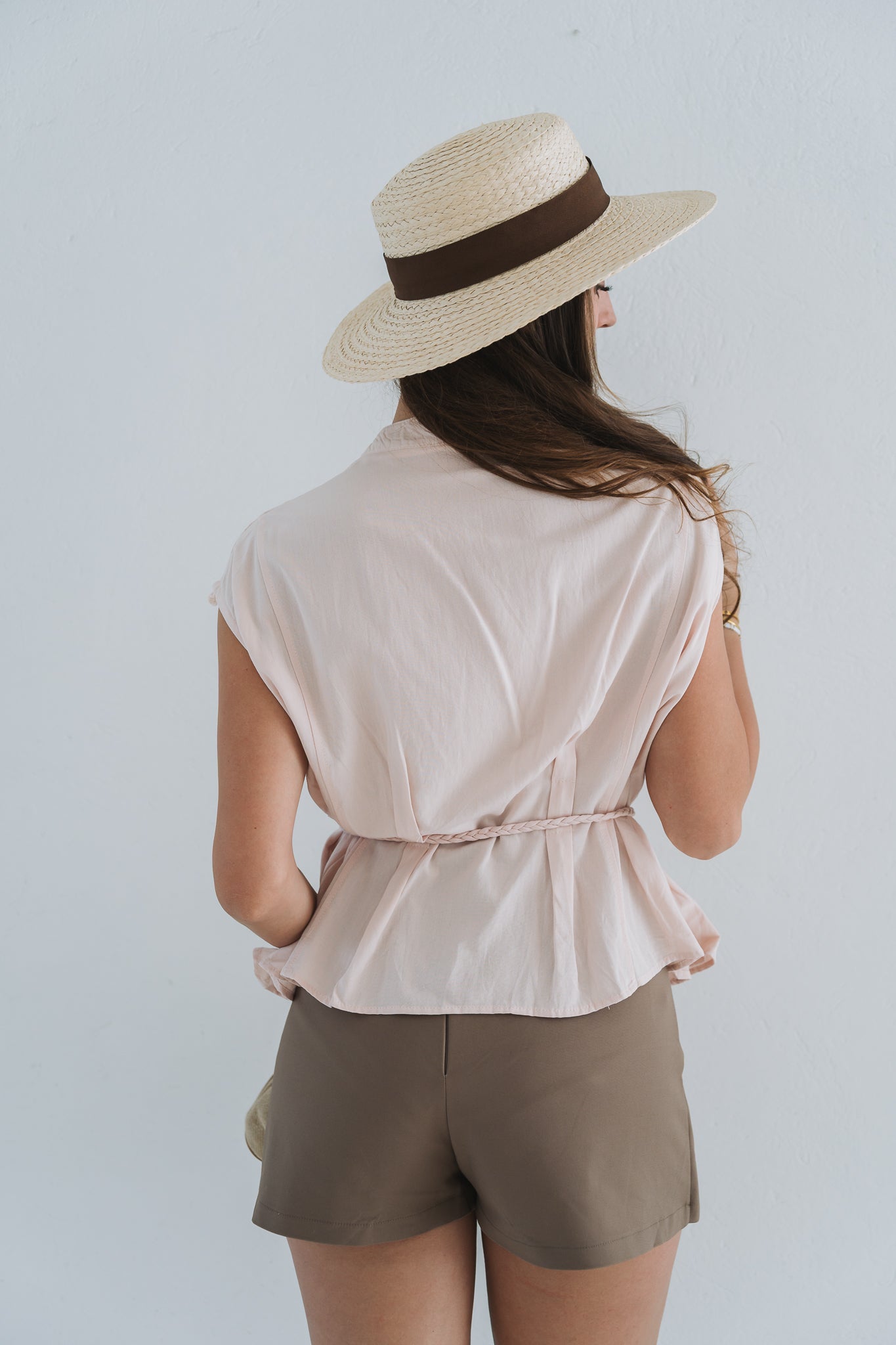 Braided Top Pink
