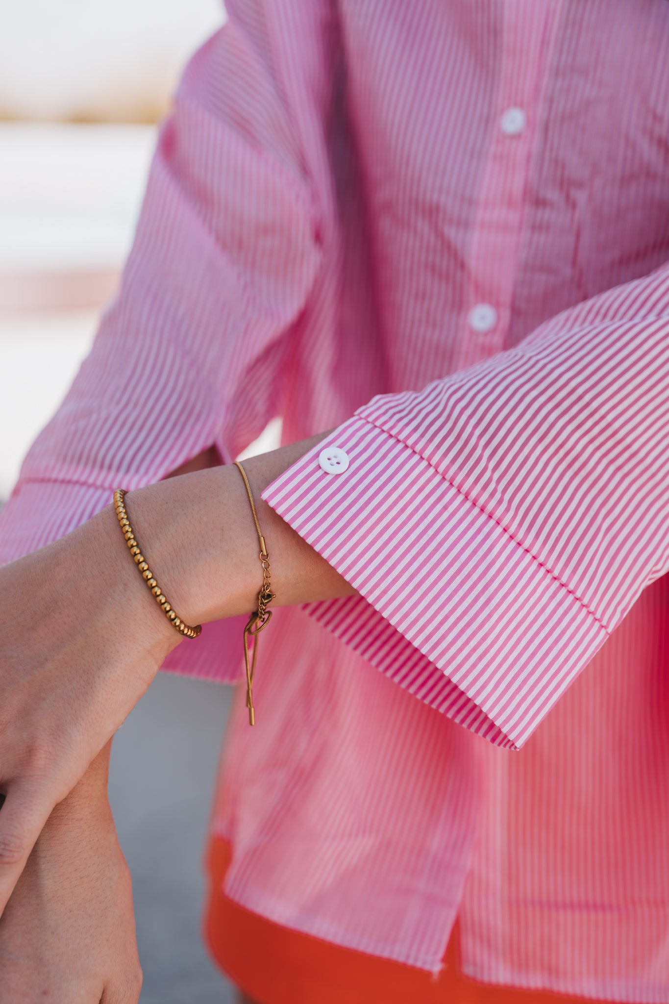 Santorini Blouse Pink
