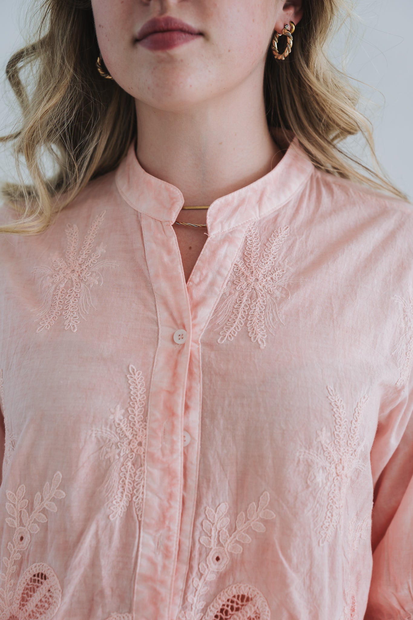 Sara Blouse Peach