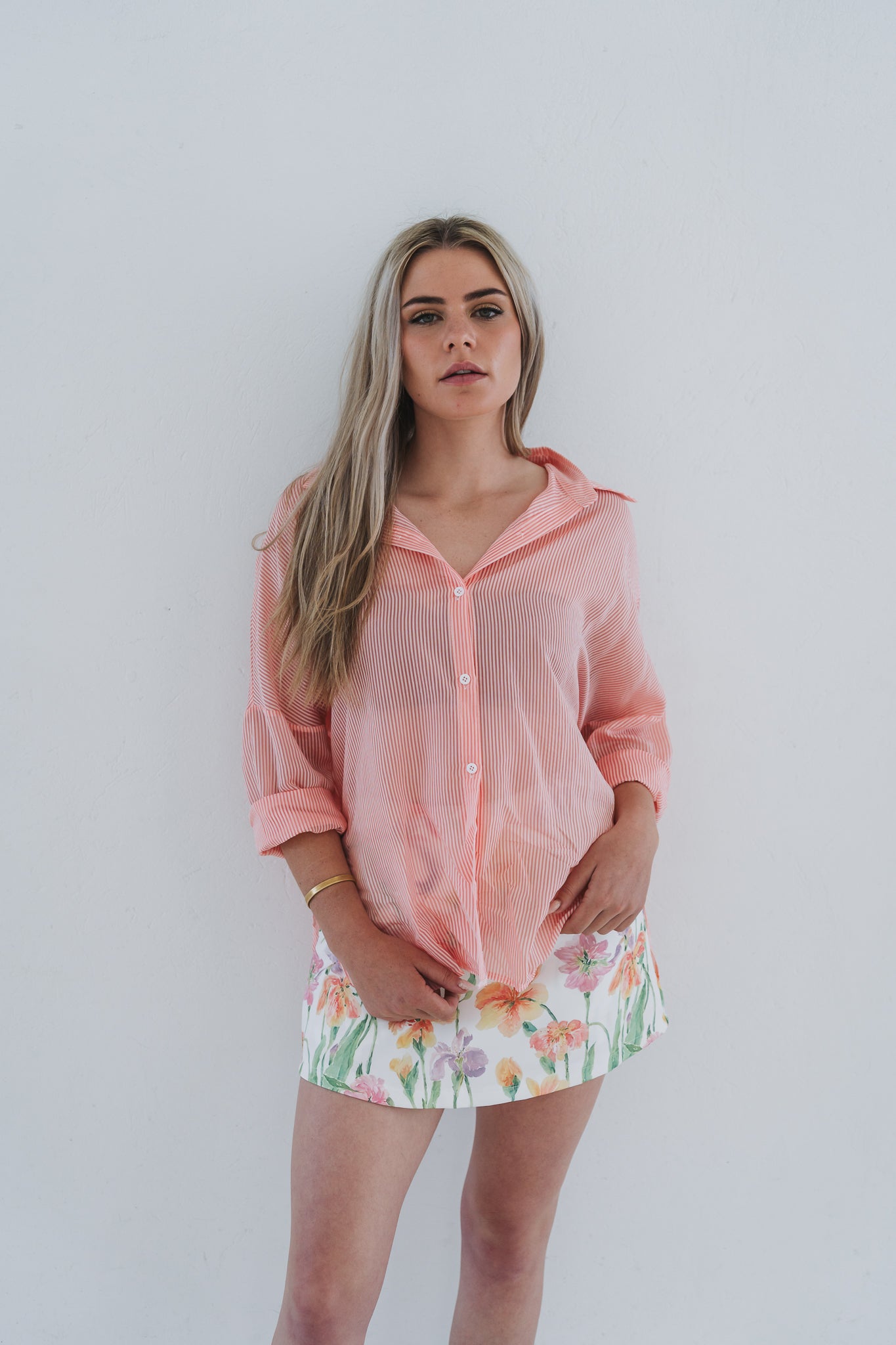 Santorini Blouse Peach
