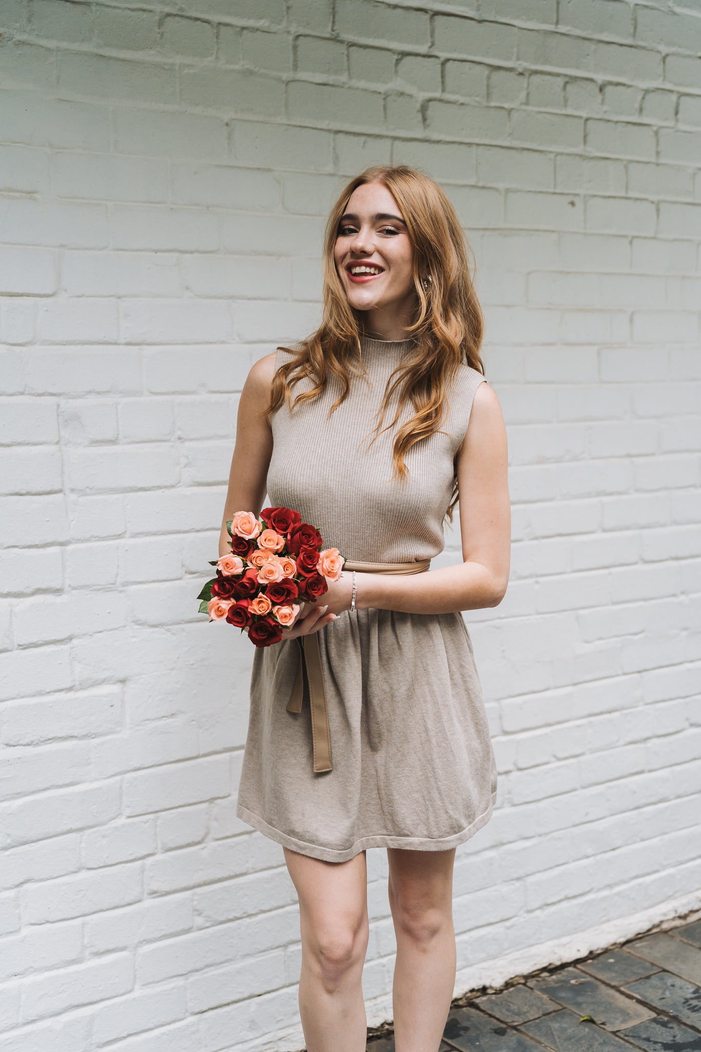 Knit Dress Stone