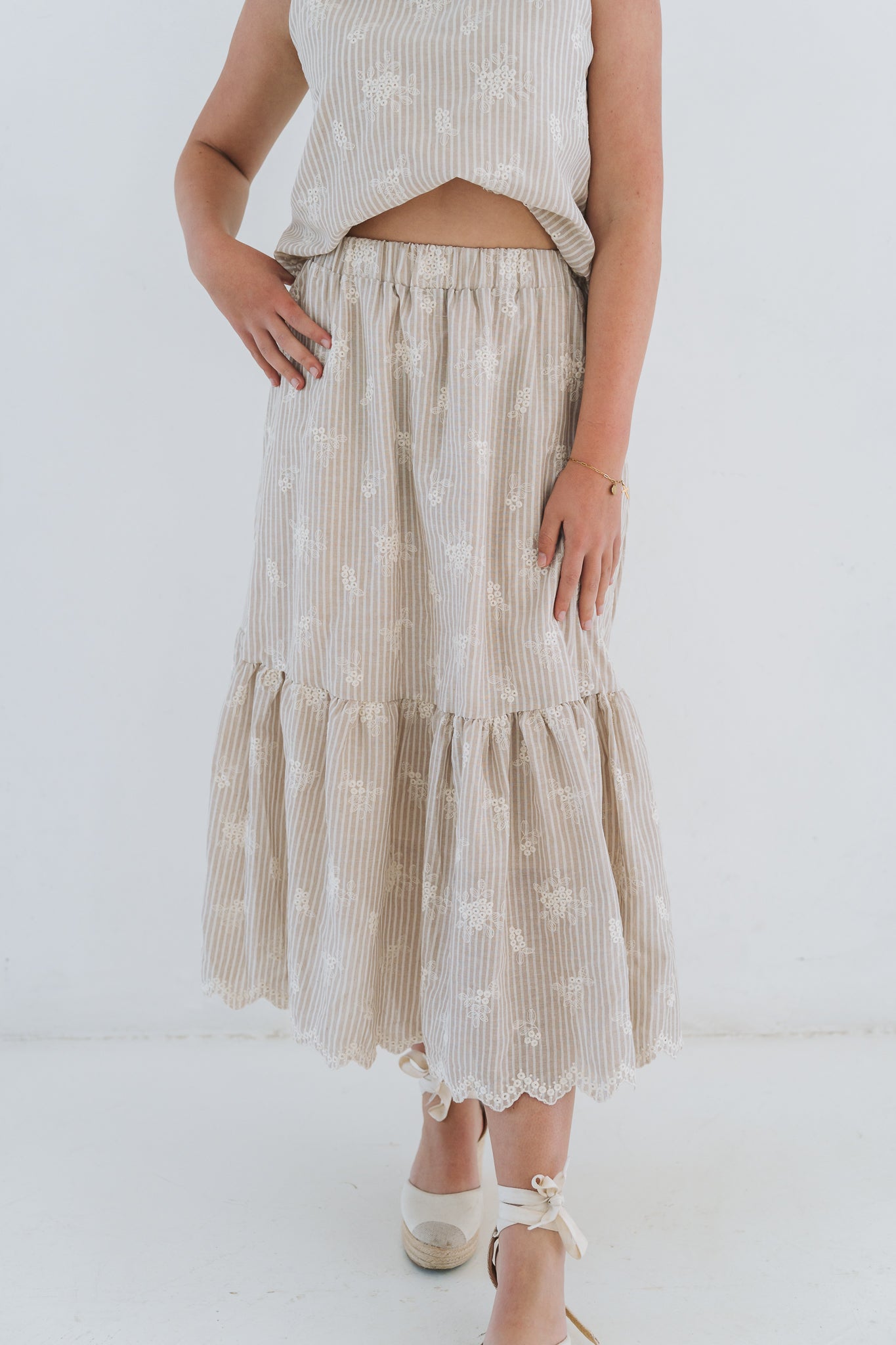Lilly Set Skirt Cream
