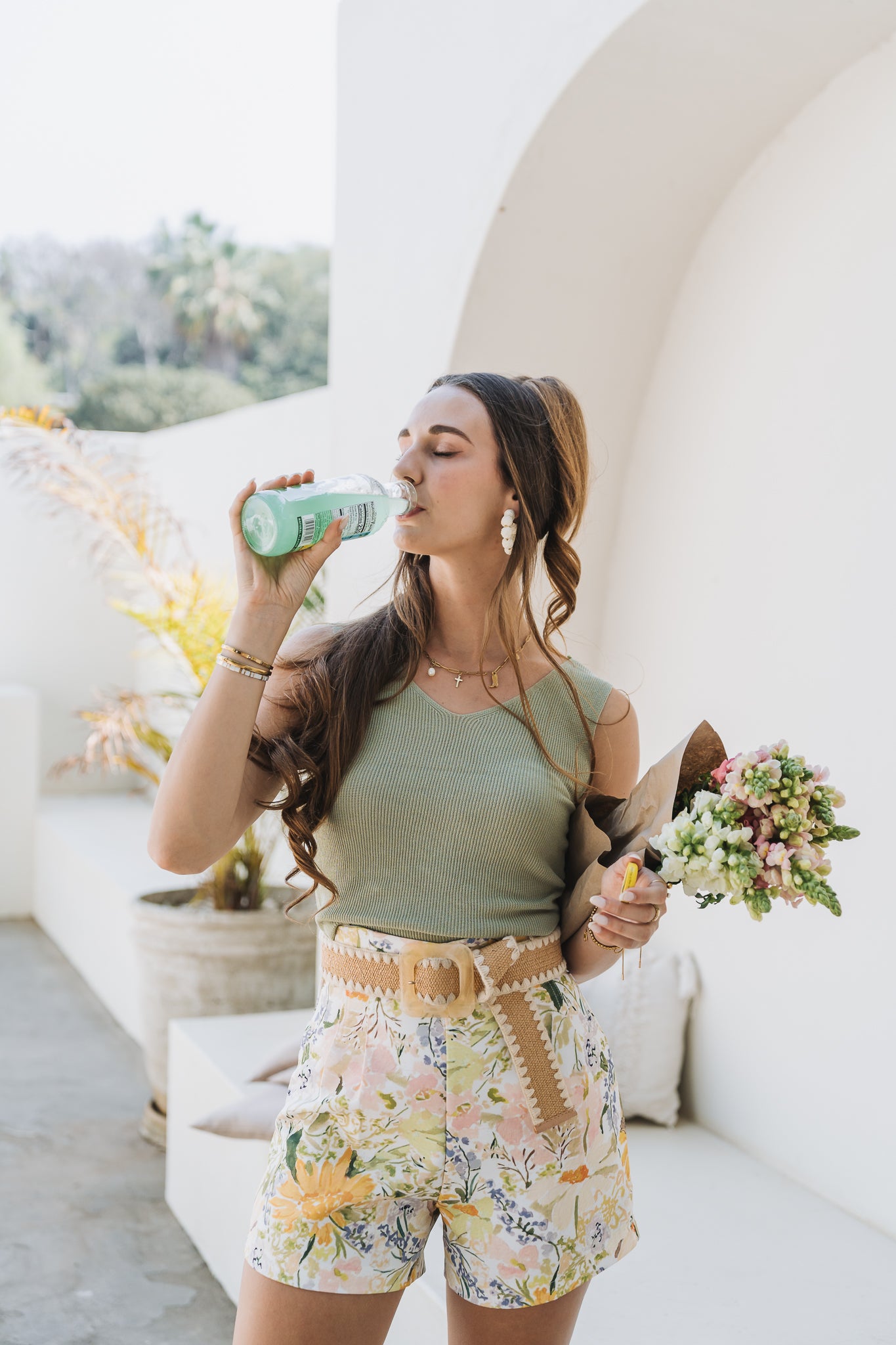 Knot Top Green