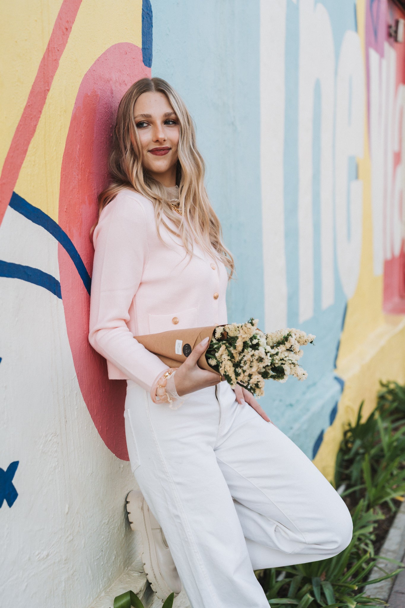Pastel Cardigan Pink