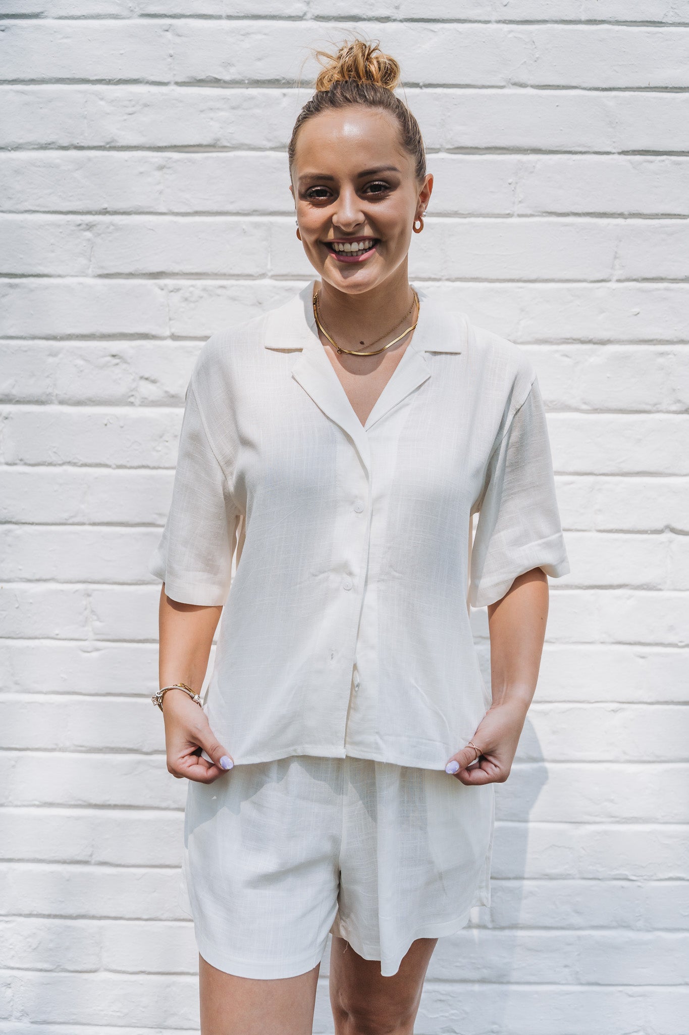 Luna Set Top White