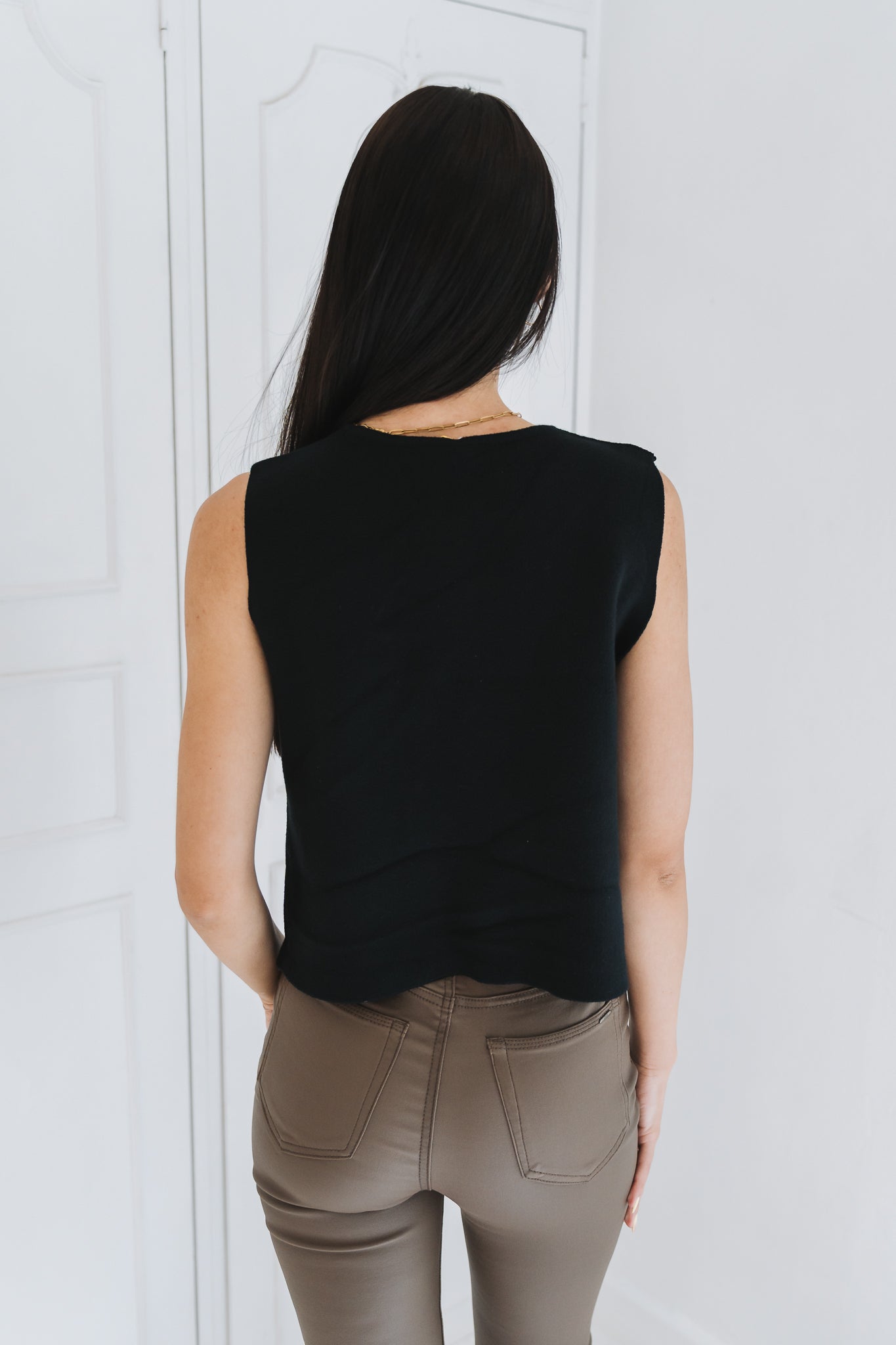 Classic Black Waistcoat