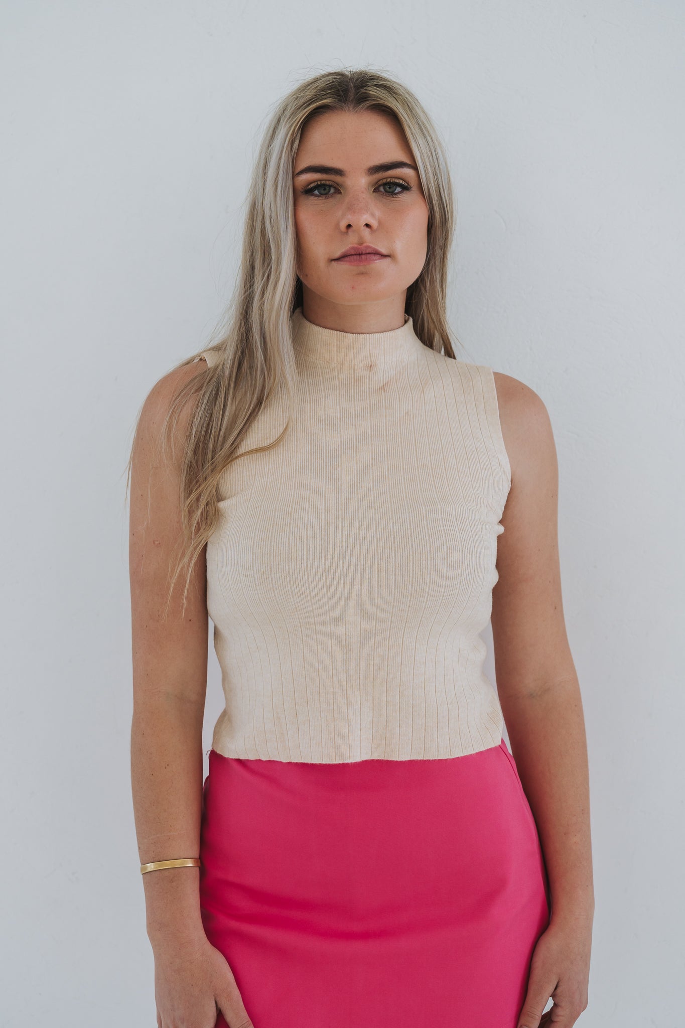 Sasha Vest Cream