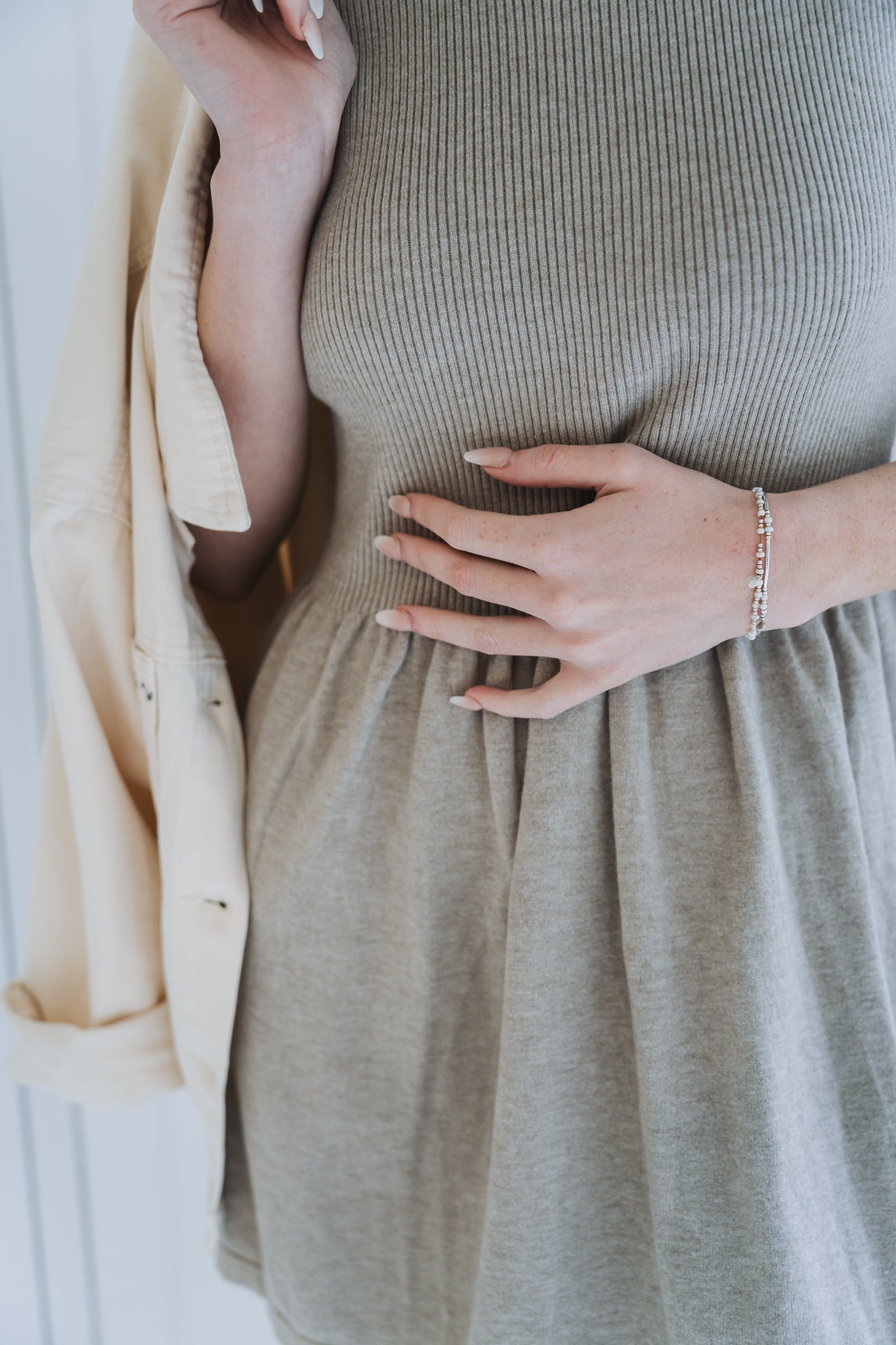 Knit Dress Stone