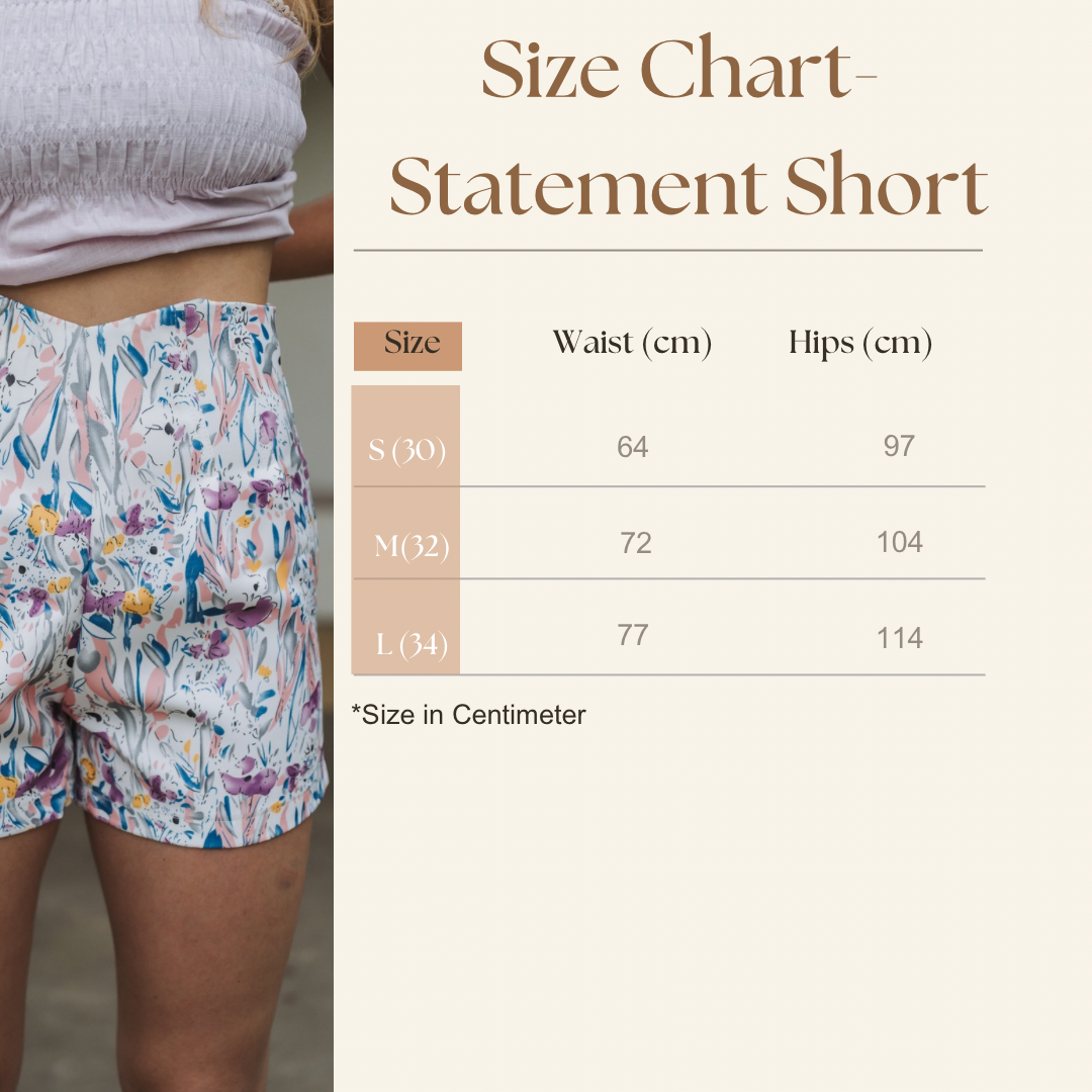 Statement Short Purple