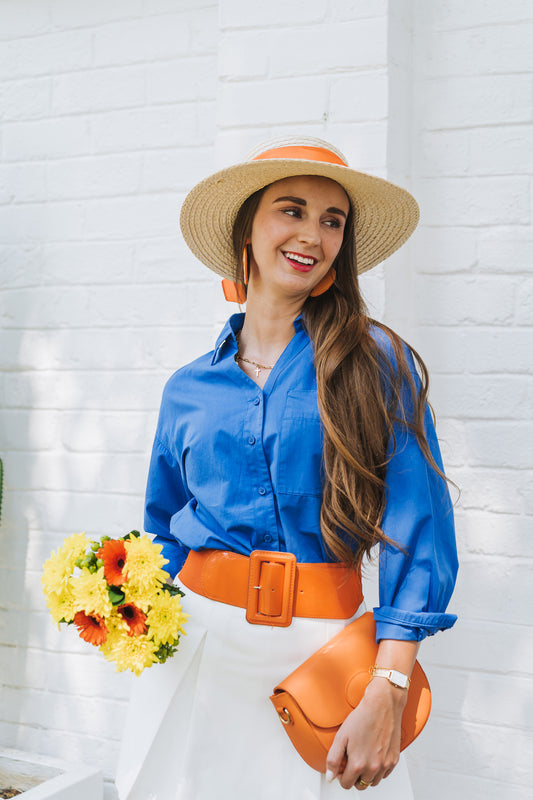 Bea Blouse Blue