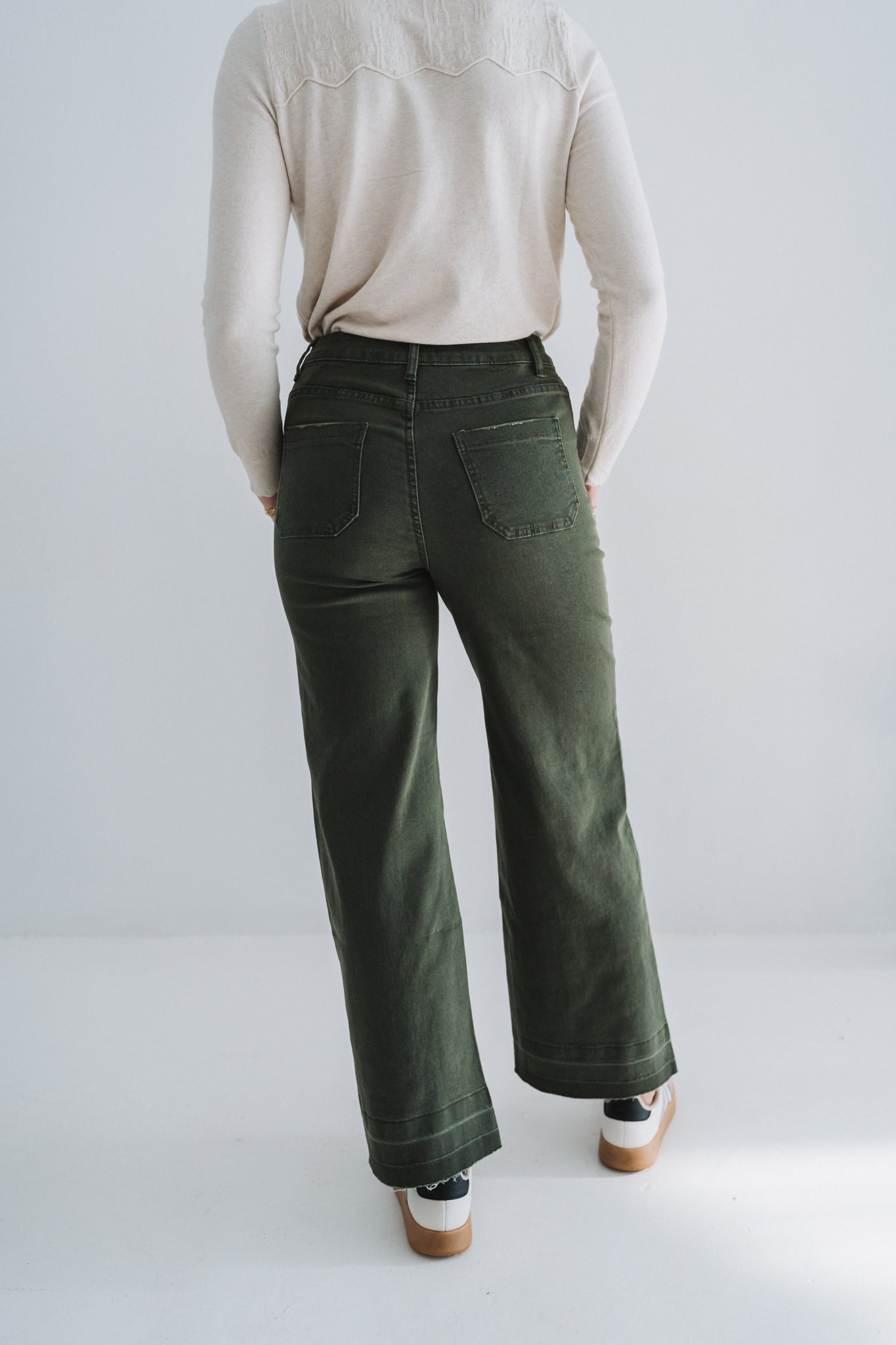 Army Green Denim