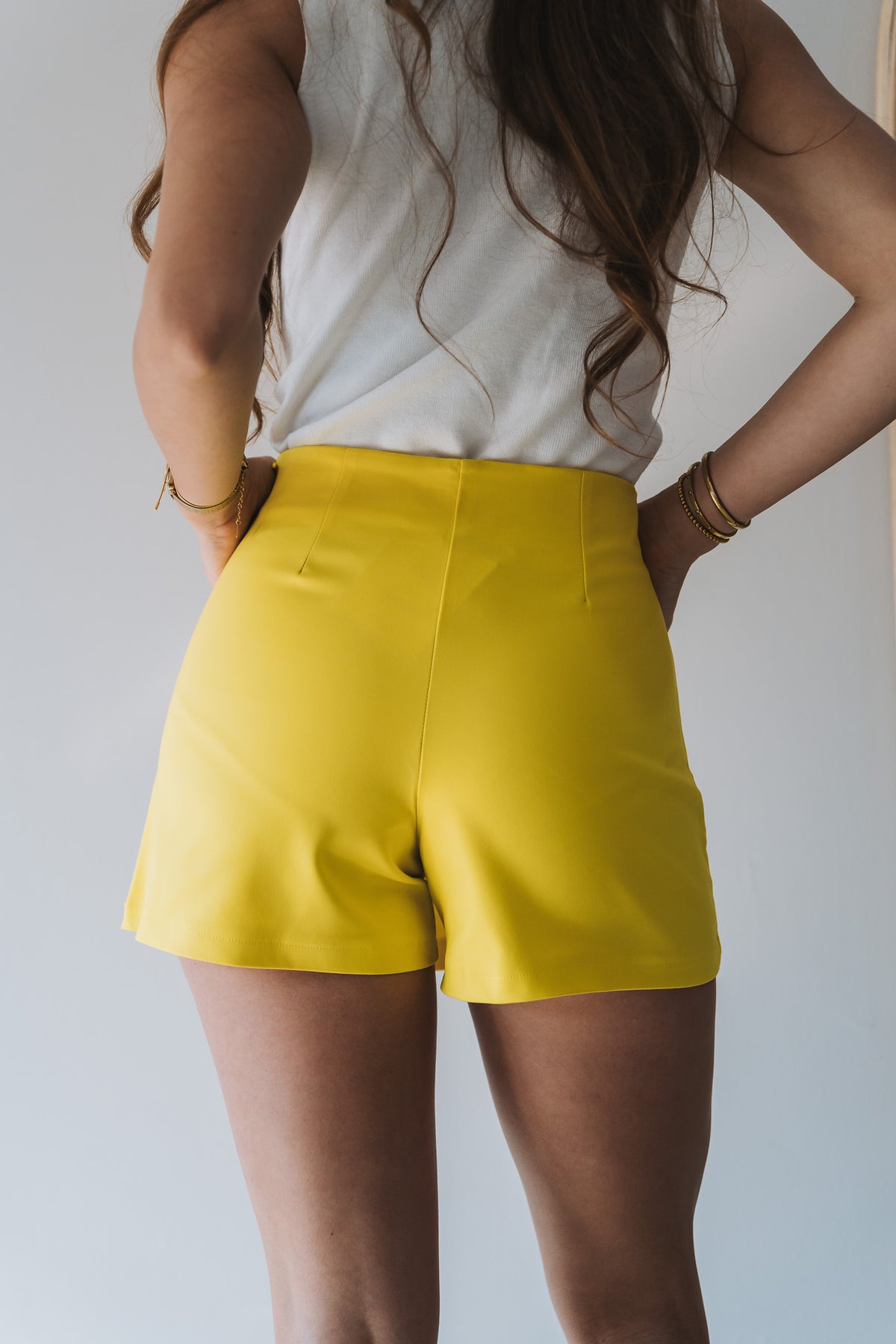 Stacy Skort Yellow