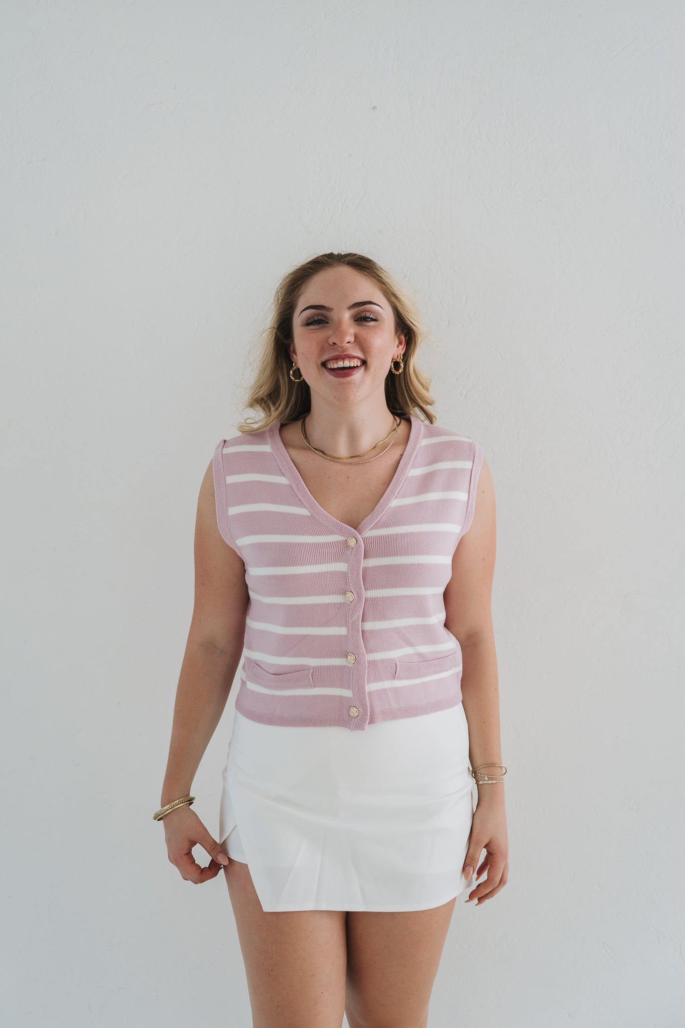 Aroma Waistcoat Lilac