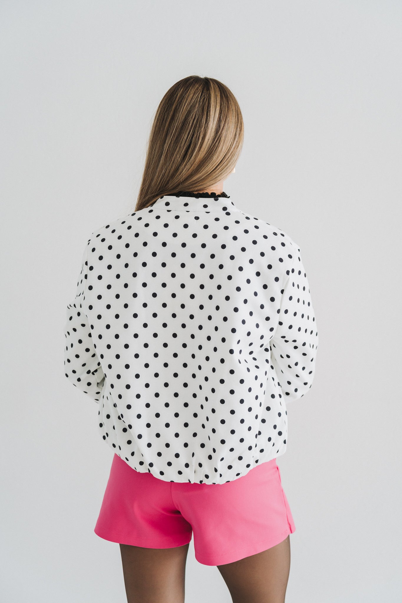 Polka Jacket White | One Size / Fits 30-34