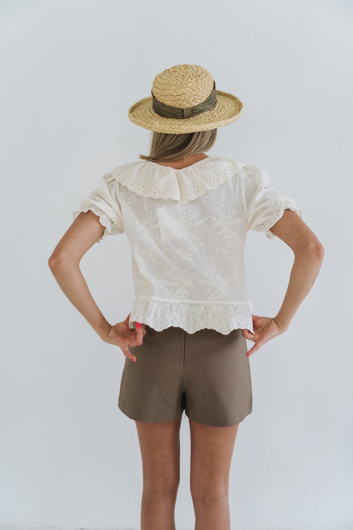 Vintage Lace Top Cream | One Size / Fits 30-34
