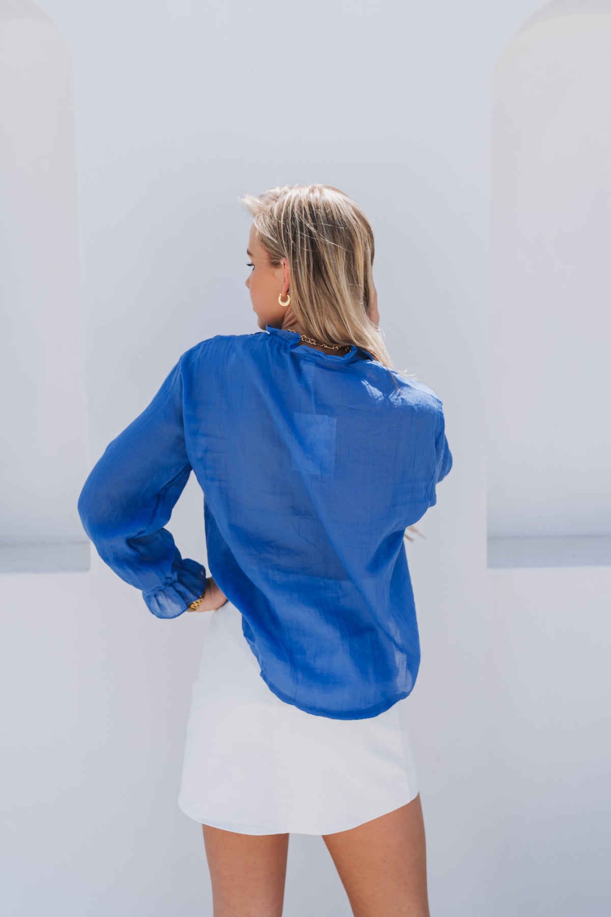 Royal Blue  Top | One Size / Fits 30-32