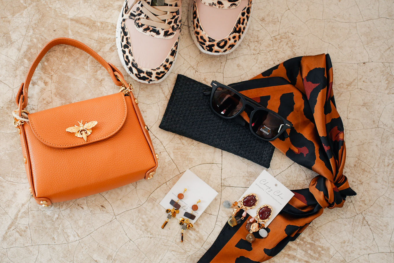 Butterfly Leather Bag