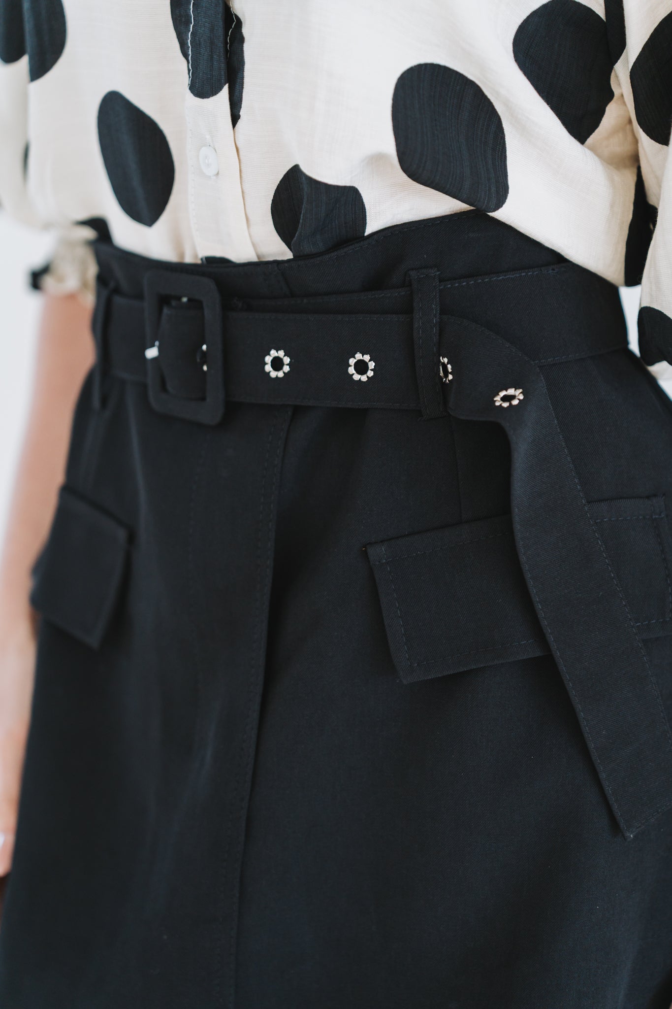 Office Skort Black New