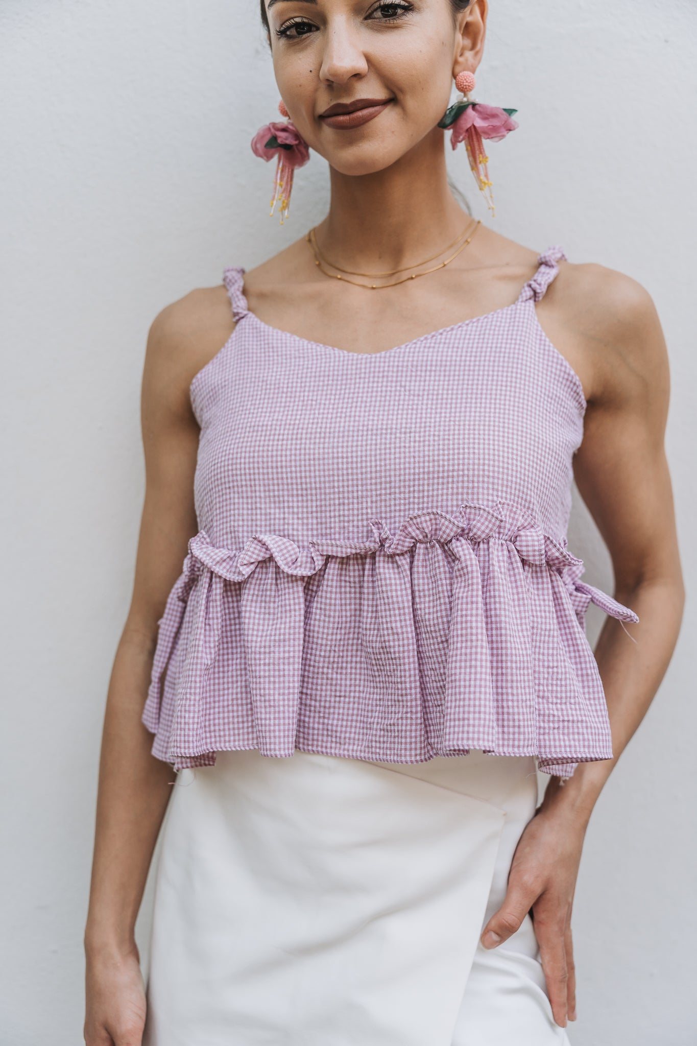 Summer Top Dusty Pink