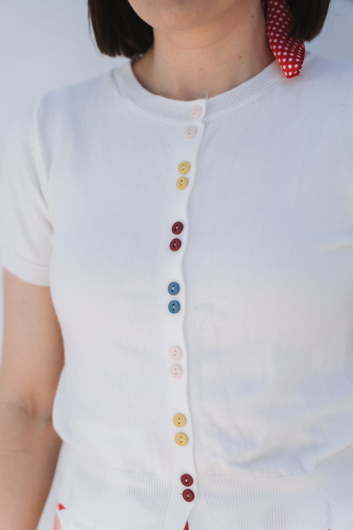 Knit Tee White | One Size / Fits 30-34