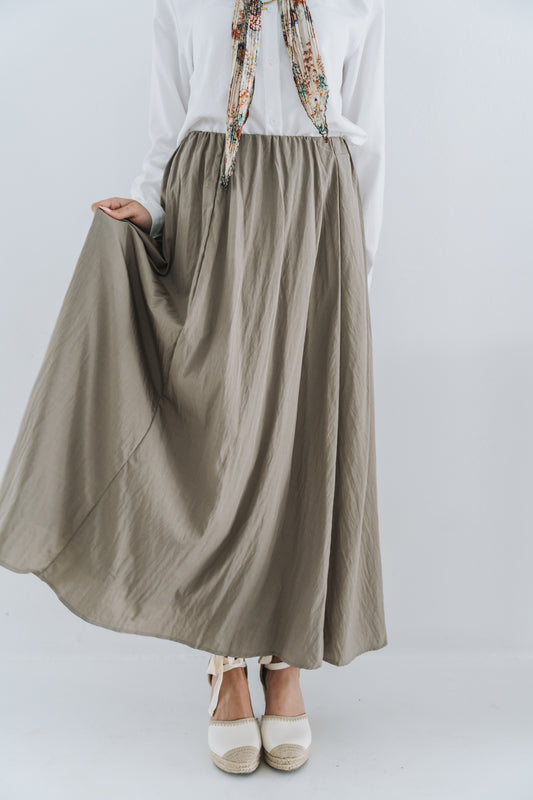 Maxi Skirt Stone | One Size / Fits 30-34