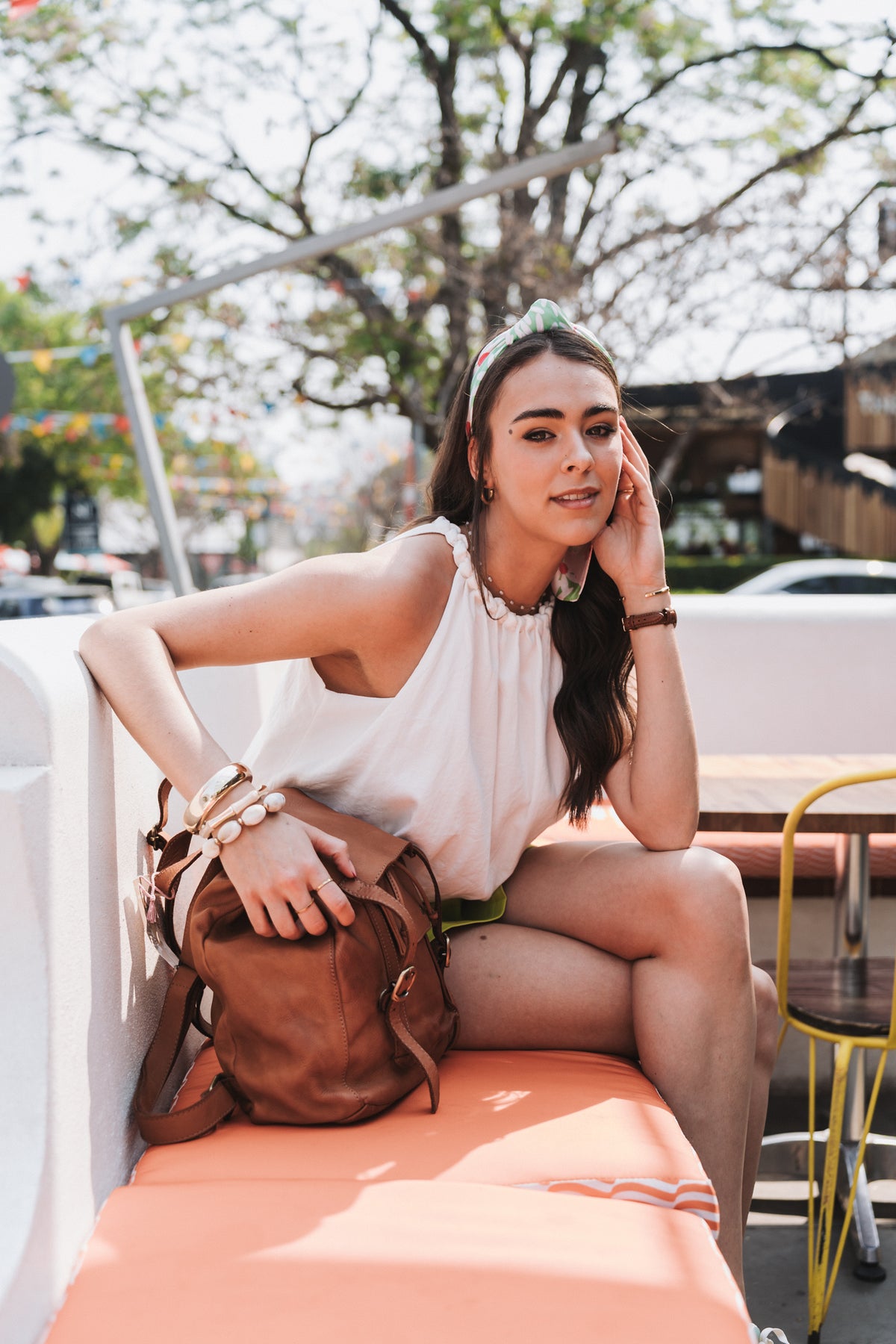 Braided Top White | One Size / Fits 30-34