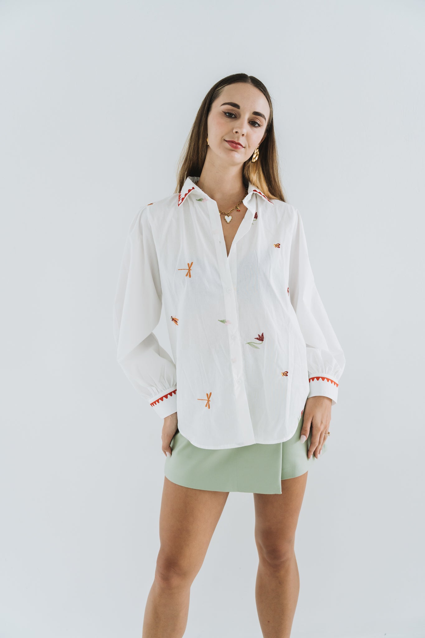 Dragon Fly Blouse | One Size / Fits 32-36