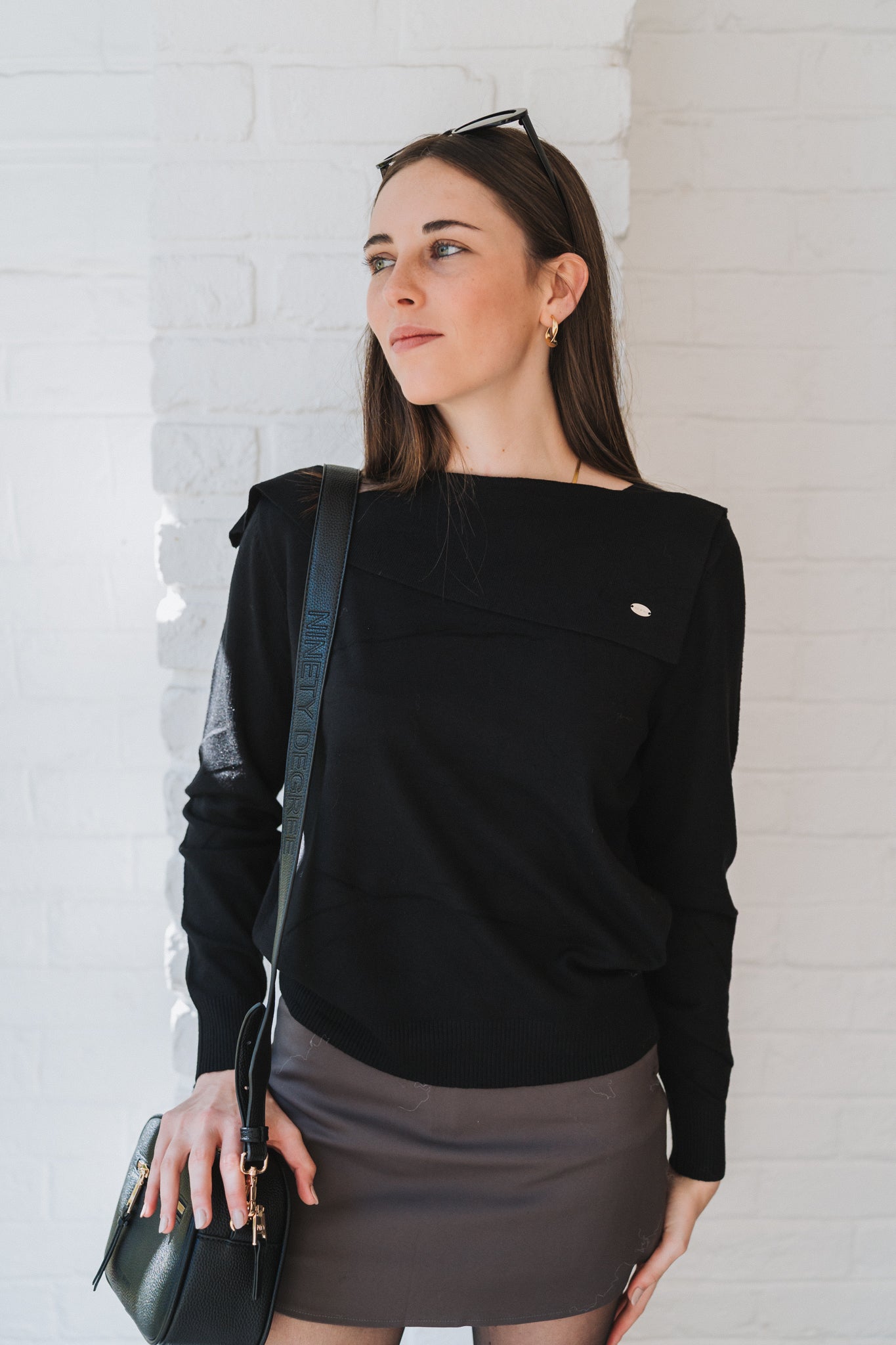 Statement Knit Black | One Size / Fits 30-34