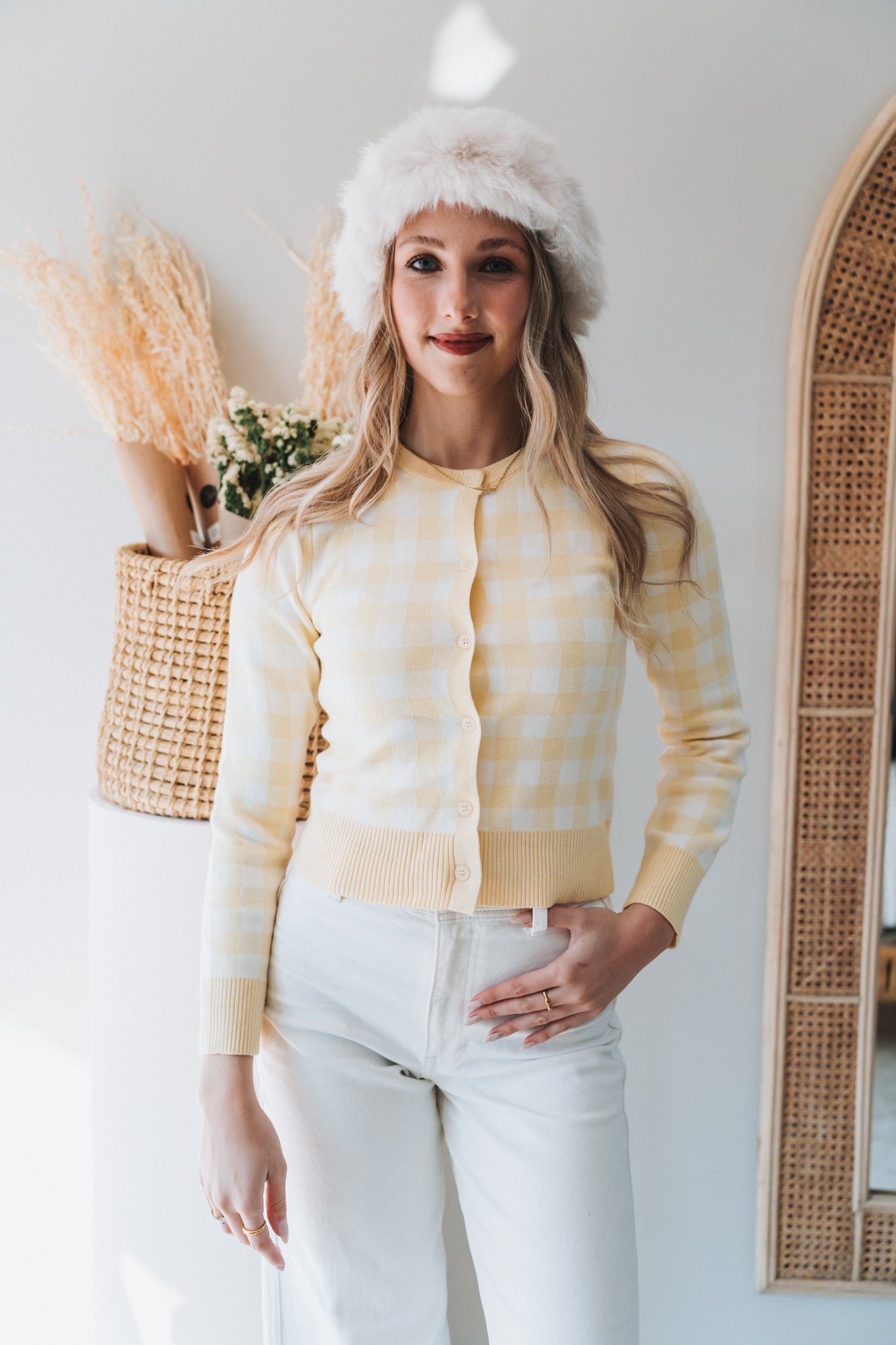Picnic Cardi Yellow