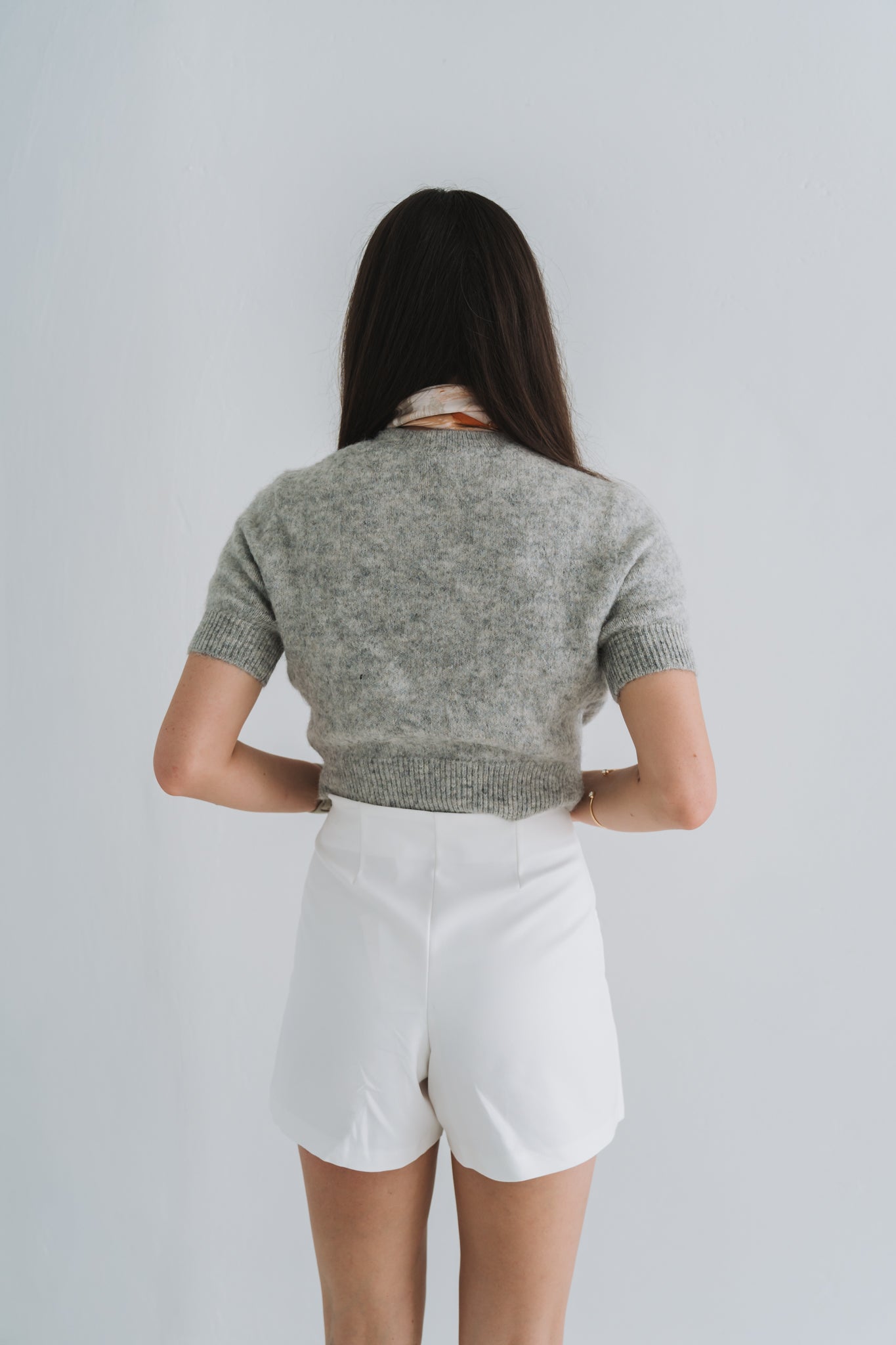 Grey Sweater Knit | Available in Sizes S, M, L