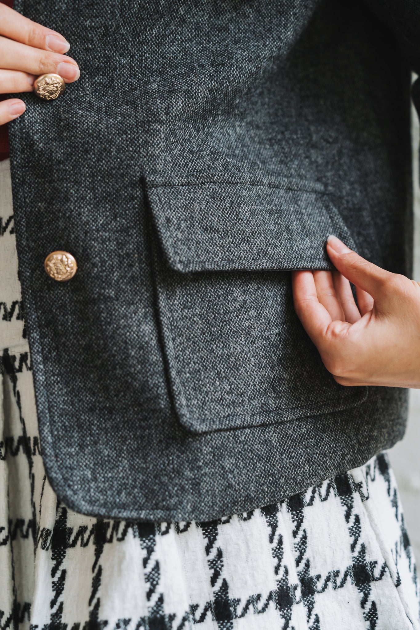 Grey Blazer