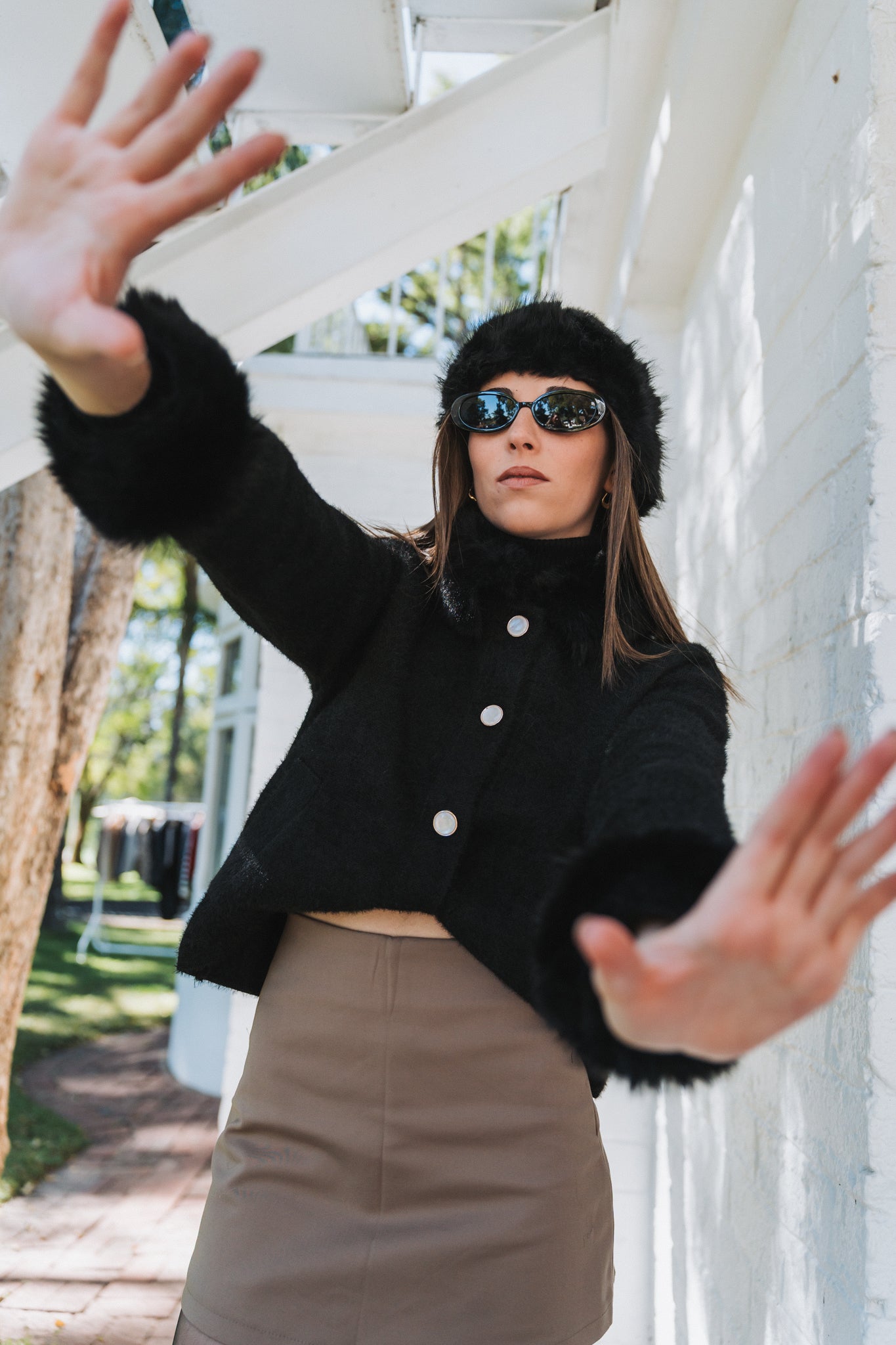 Leah Jacket Black | One Size / 30-34