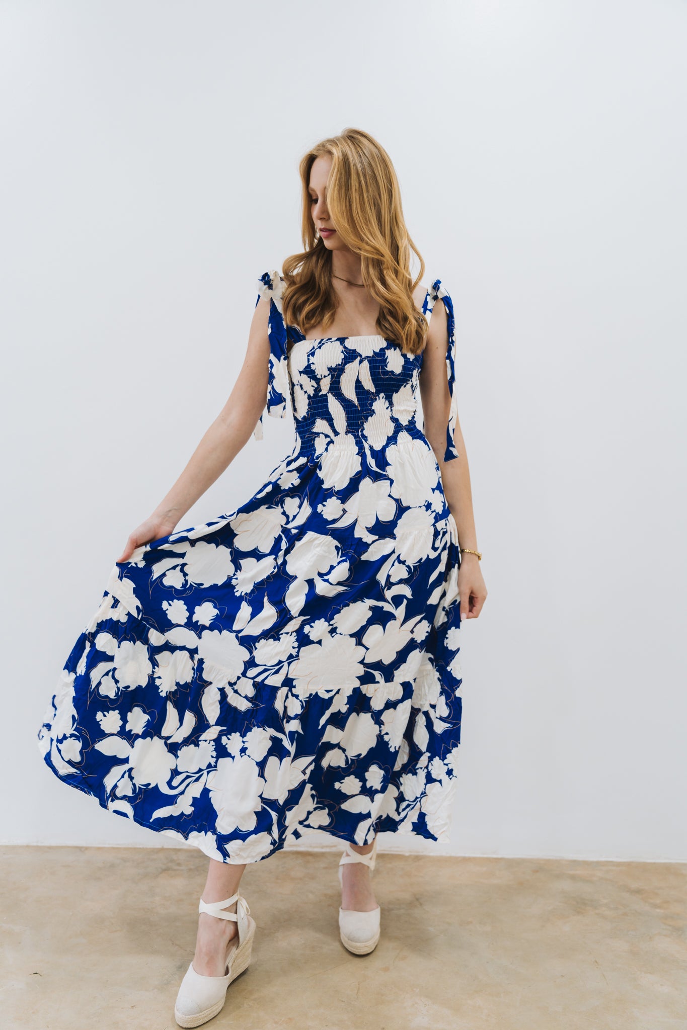 Royal Blue Maxi Dress