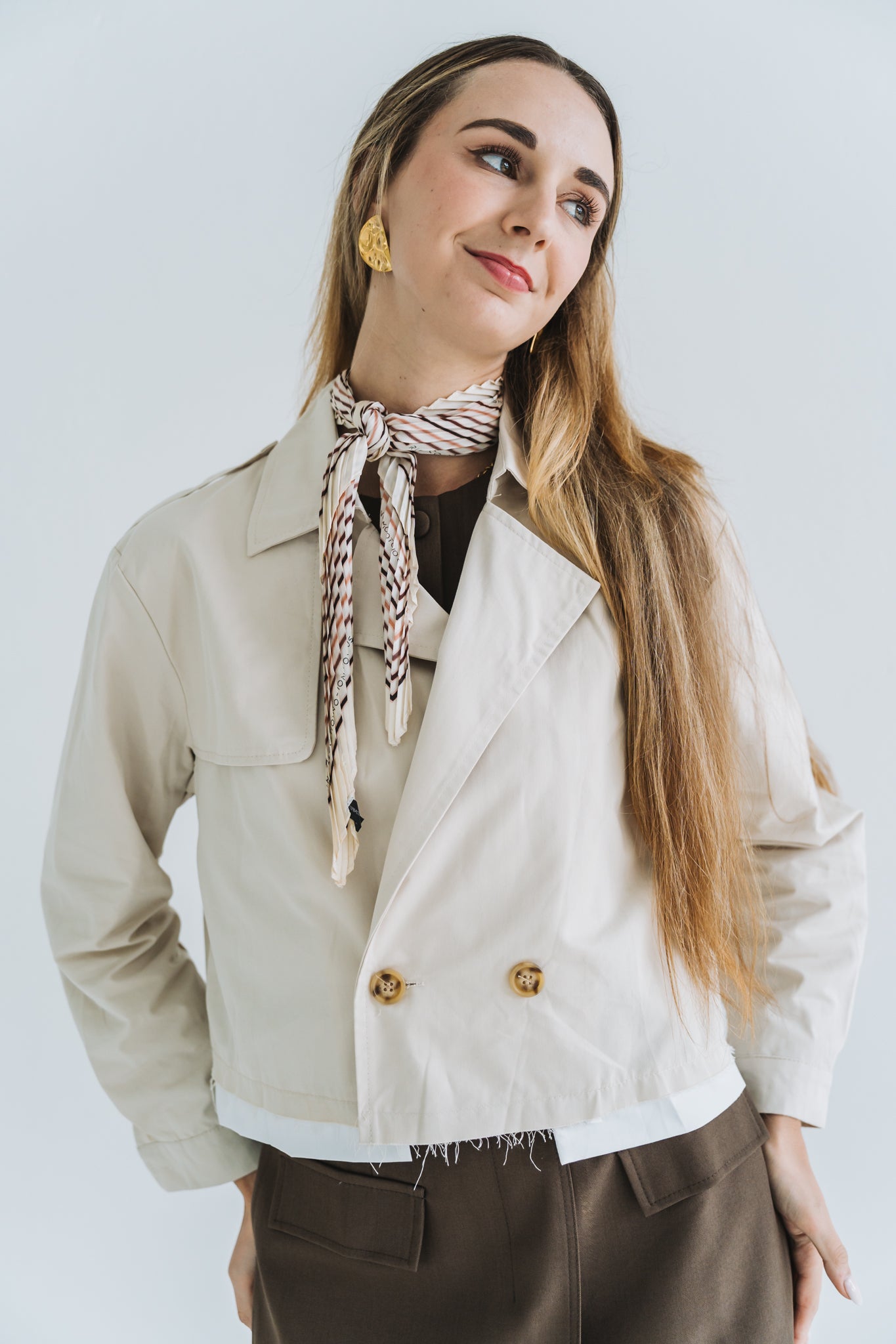 Blazer Jacket Light Cream | One Size / Fits 32-34