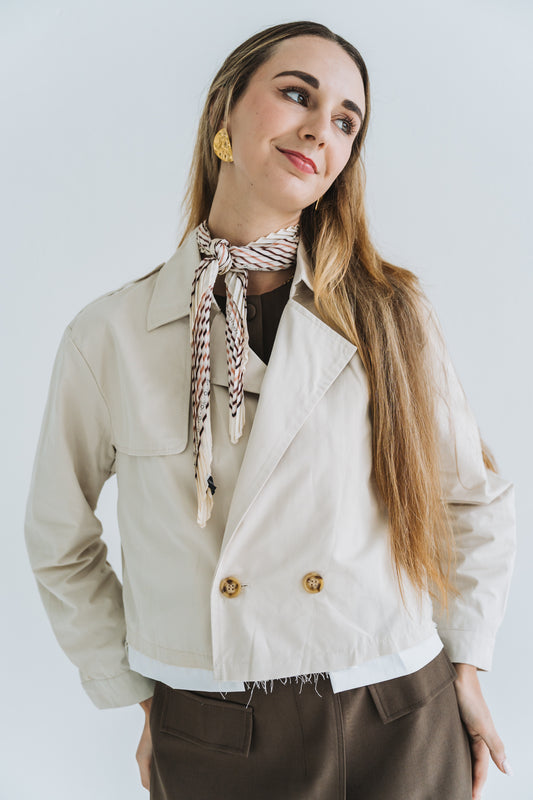 Blazer Jacket Light Cream | One Size / Fits 32-34