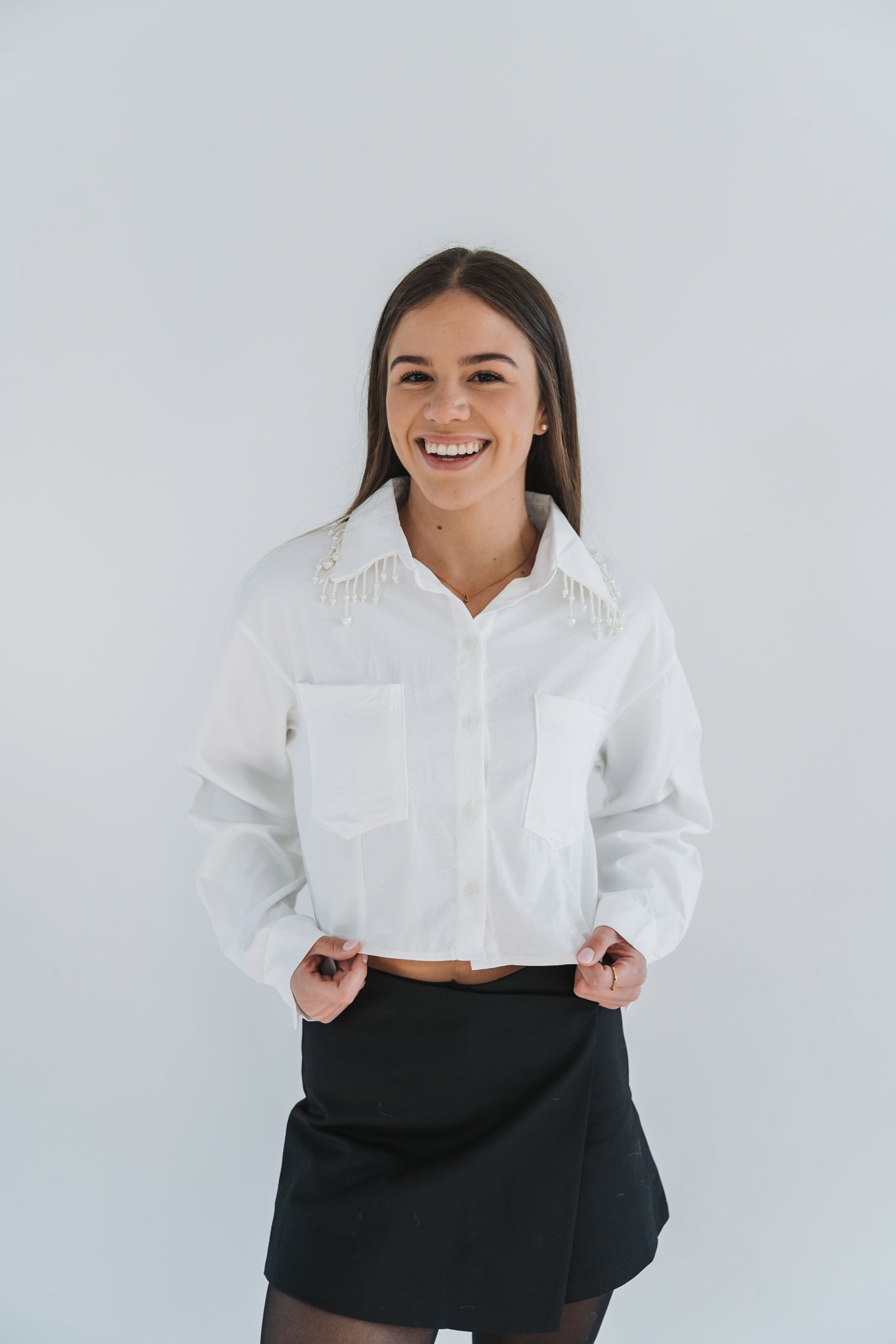 Cowgirl Blouse White | One Size / Fits 30-32