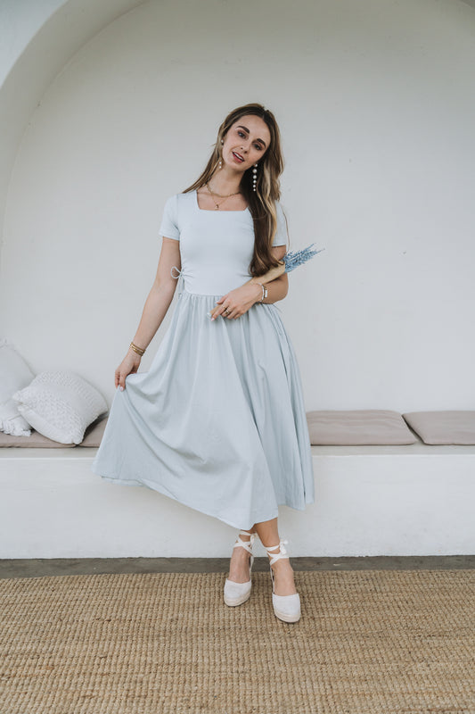 Soft Blue Dress