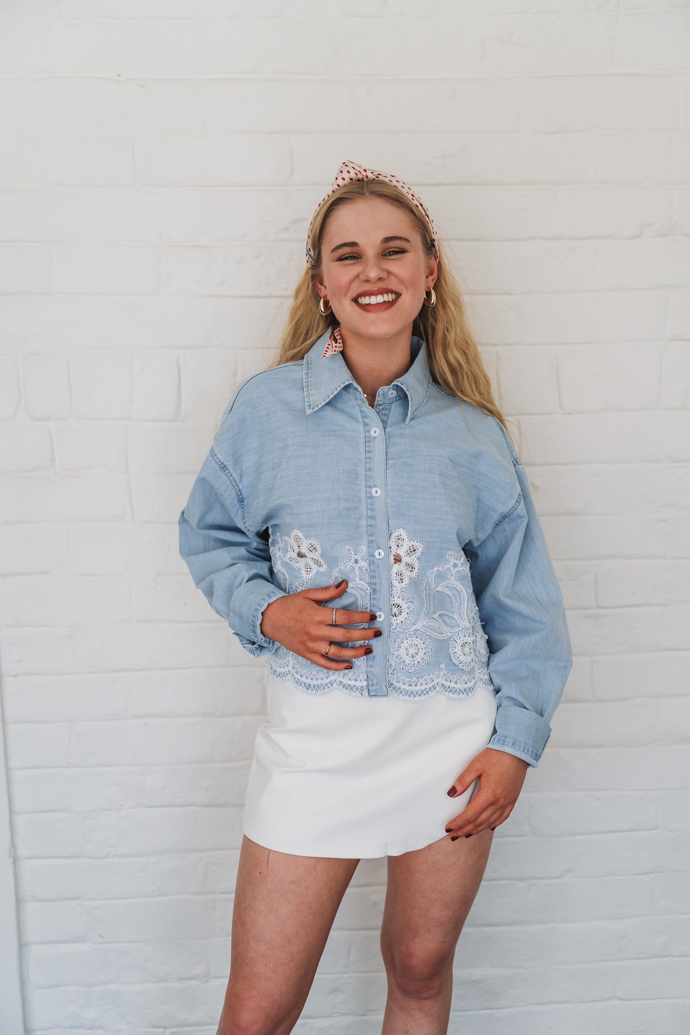 Denim Blouse