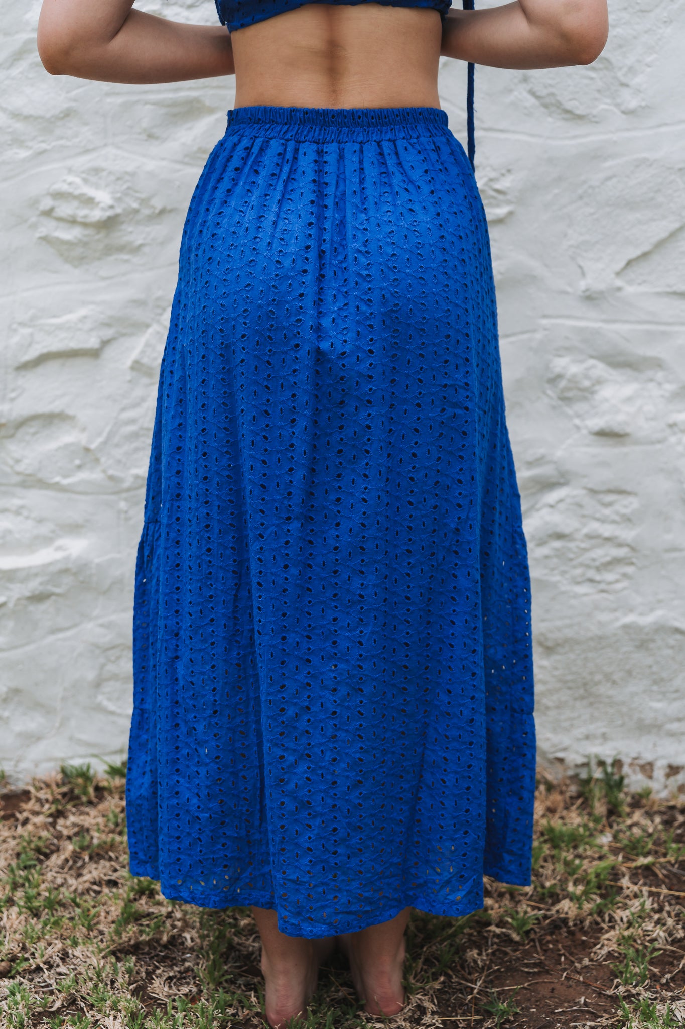 Royal Blue Skirt