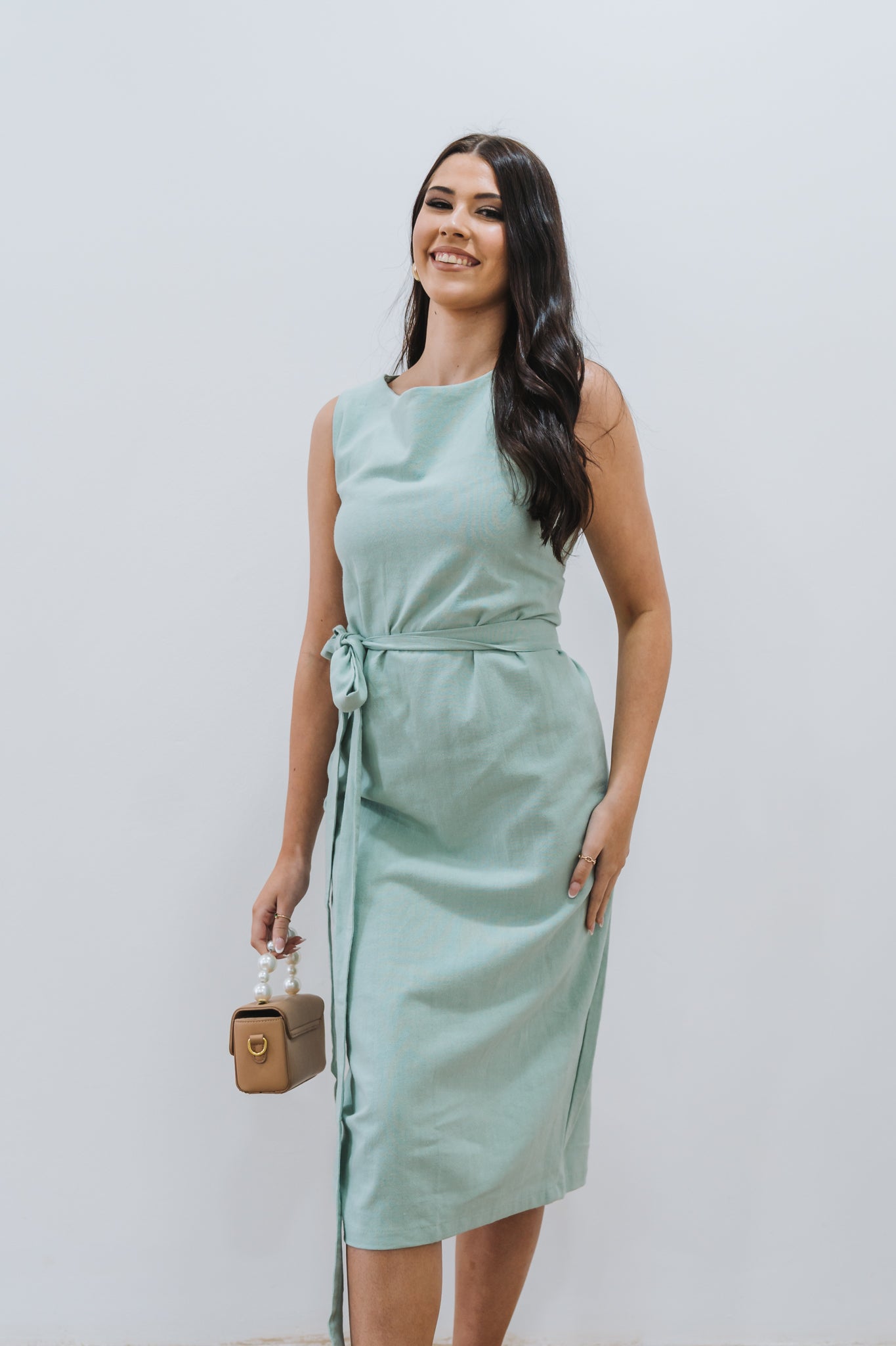 Beatrice Dress Mint