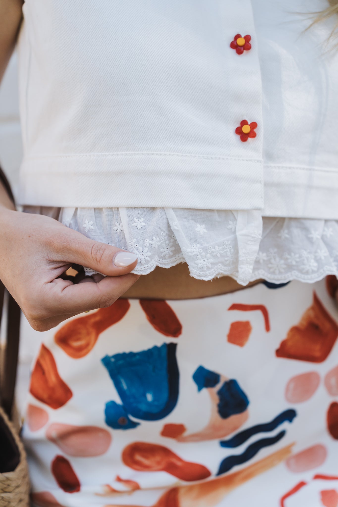 Red Flower Waistcoat
