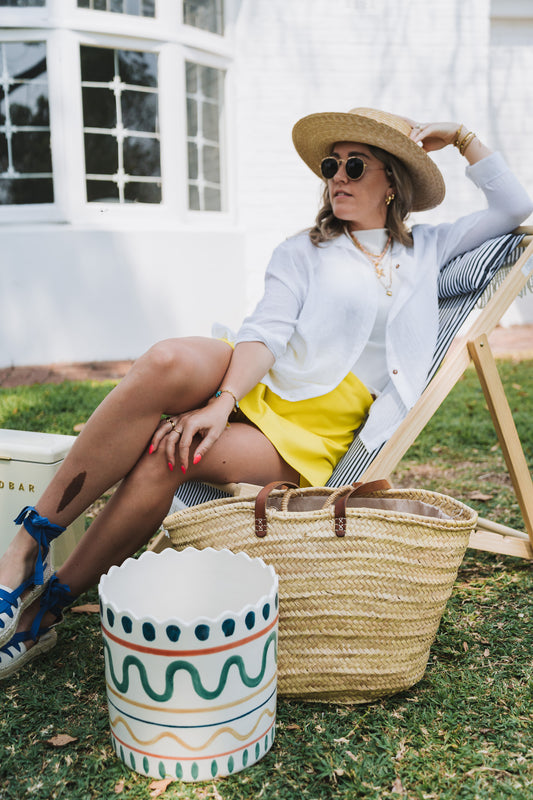 Beach Blouse White