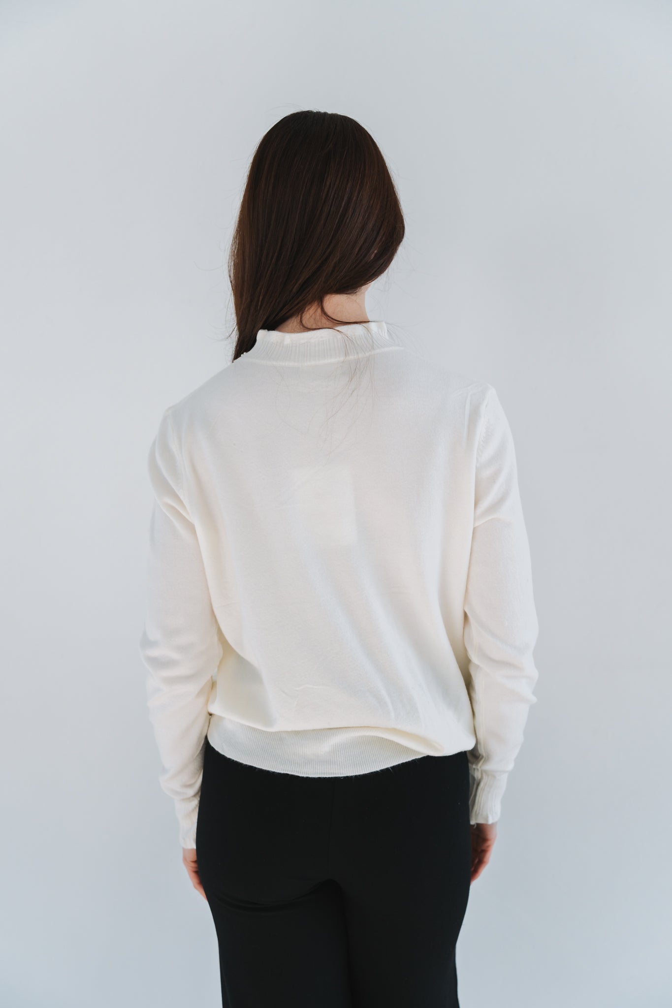 Dainty Neck Polo Cream | One Size / Fits 30-34