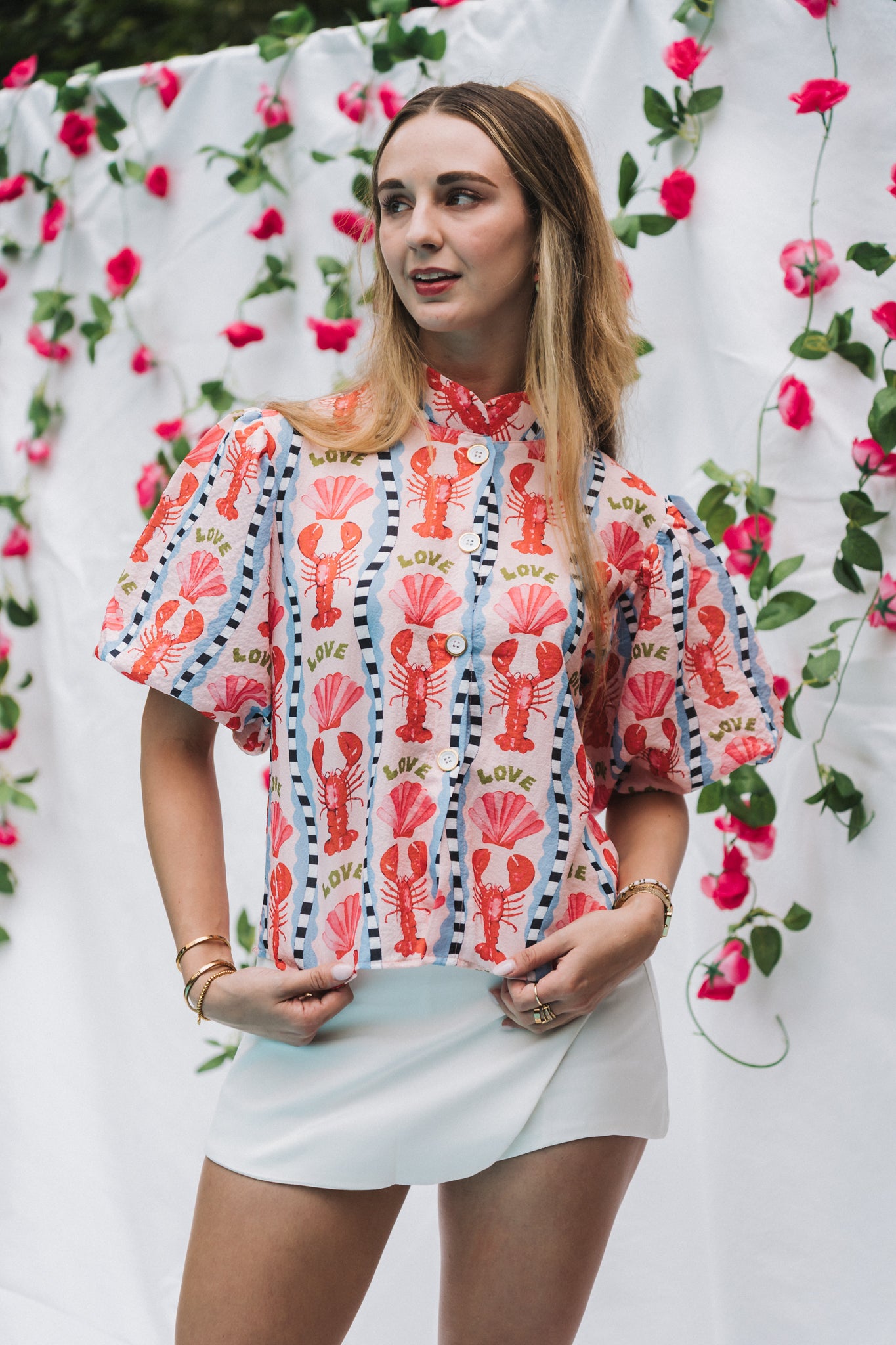 Lobster Love Blouse