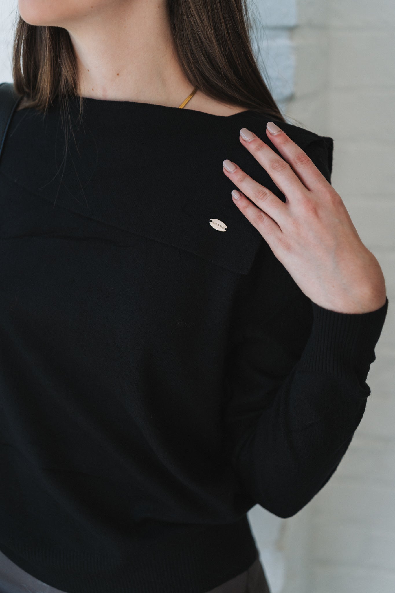 Statement Knit Black | One Size / Fits 30-34