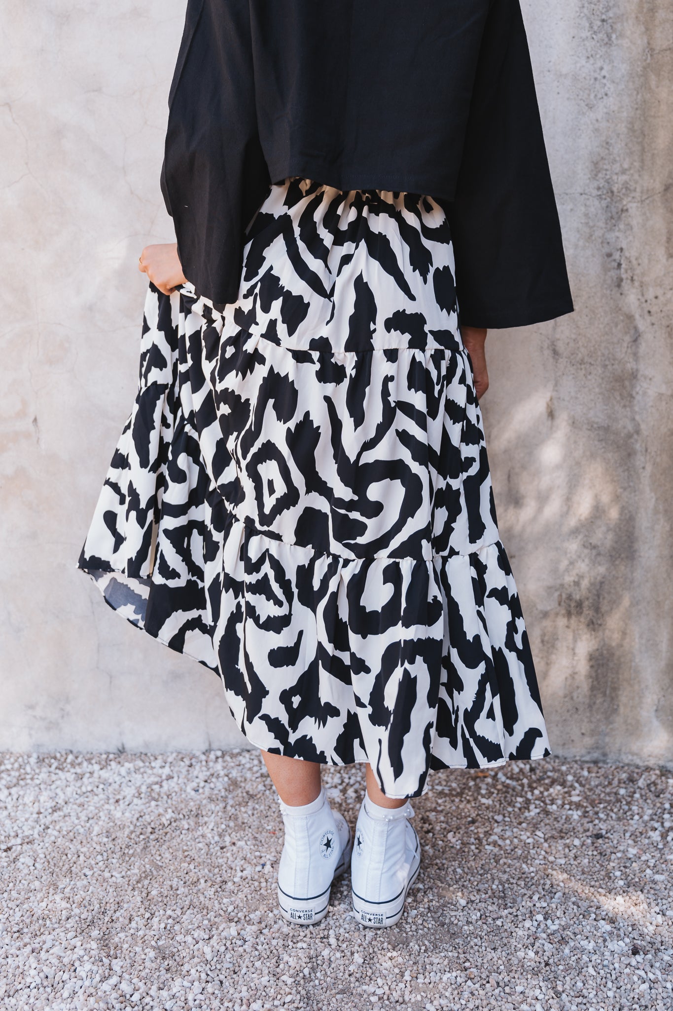 Wild Print Skirt