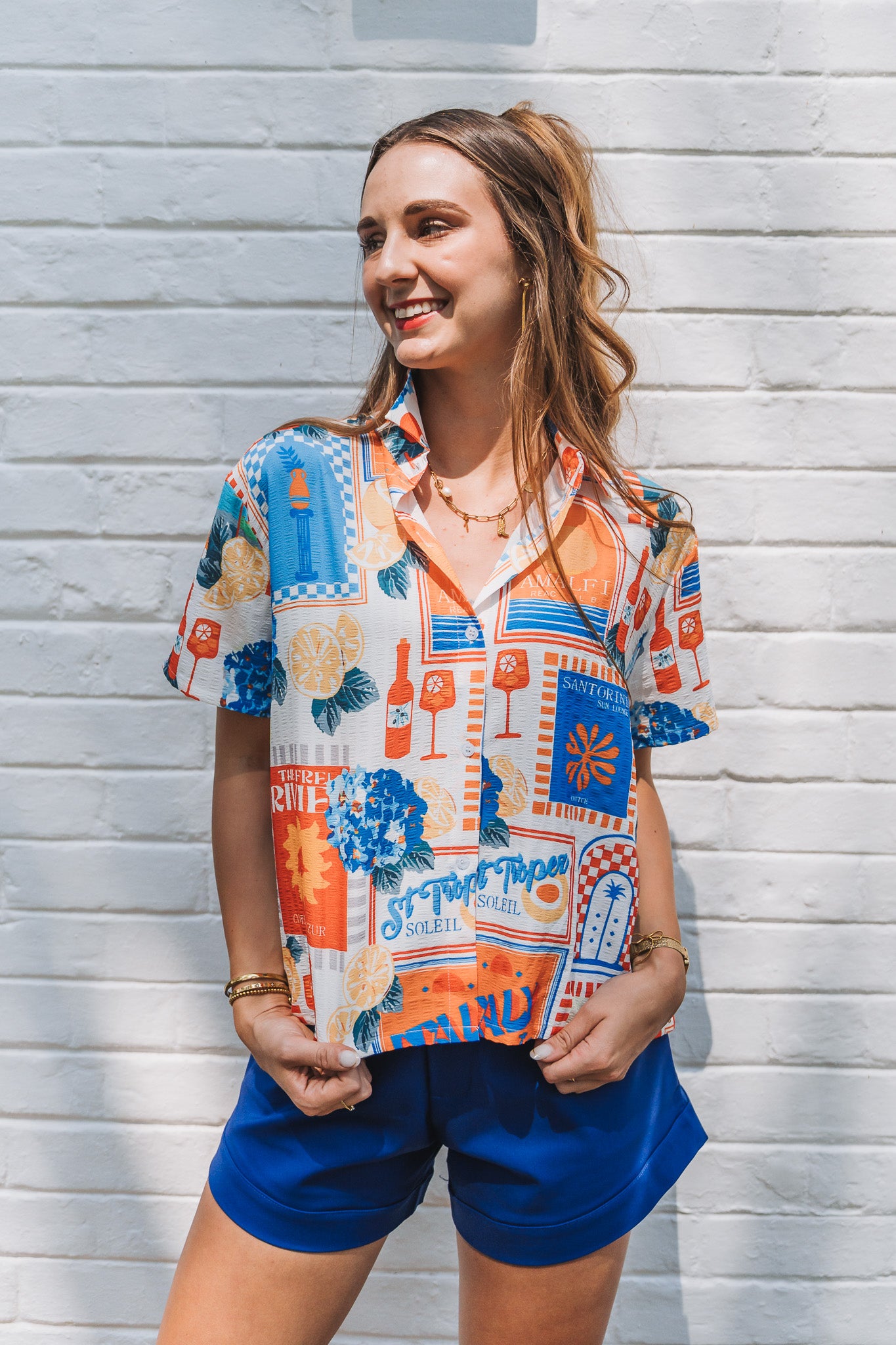 Aperol Blouse
