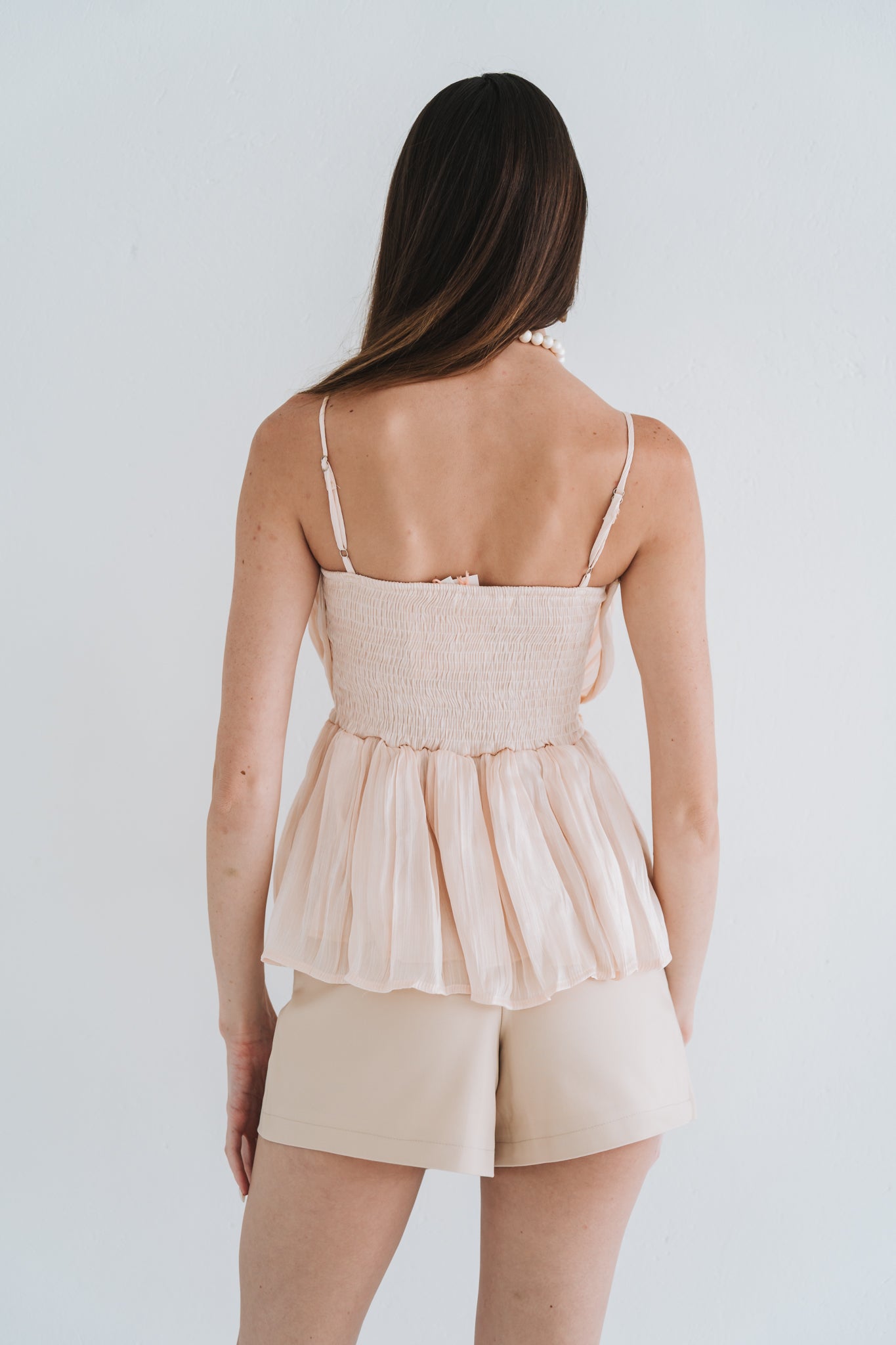 Diamond Top Peach | One Size / Fits 28-34