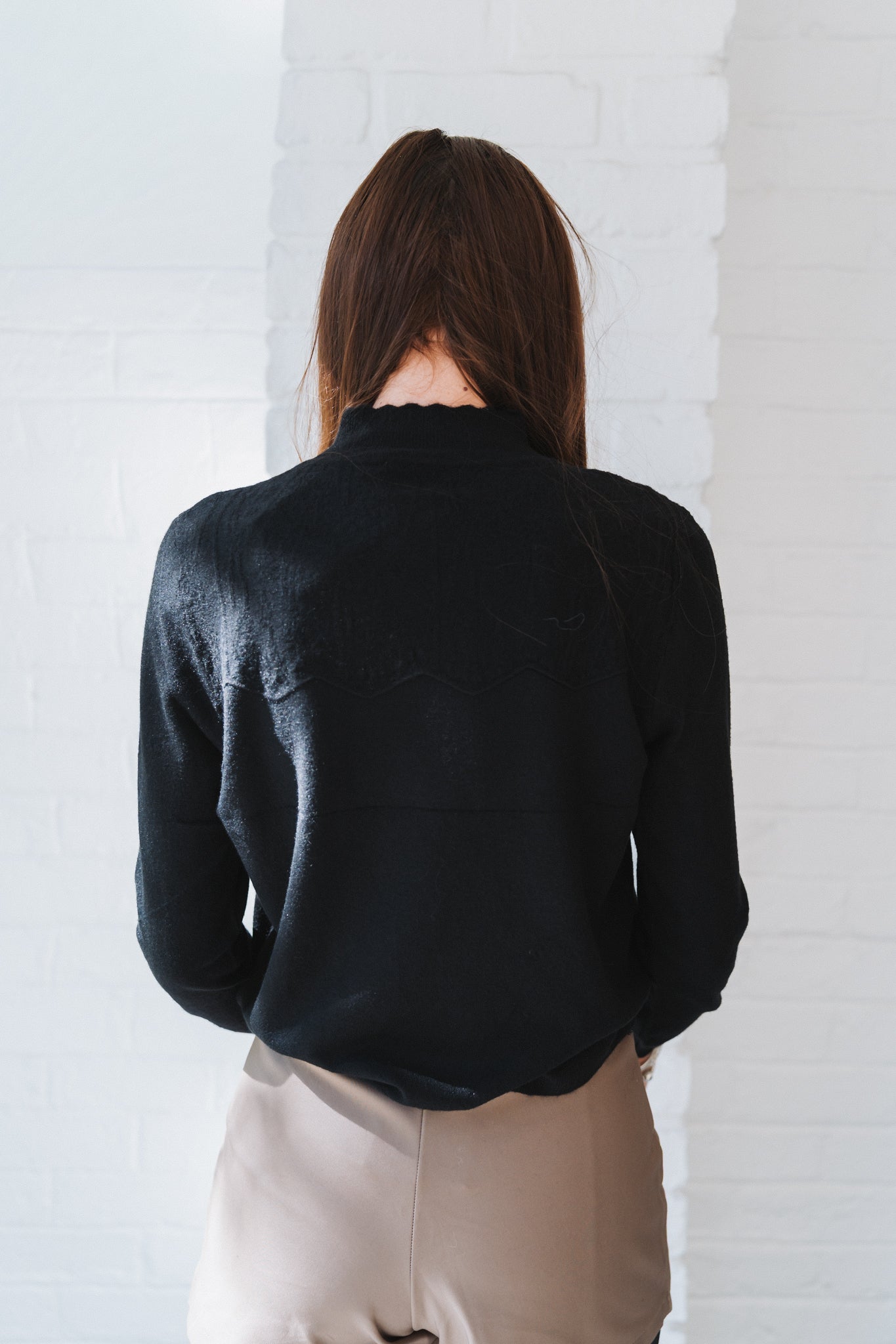 Pearly Knit Black | One Size / Fits 30-34